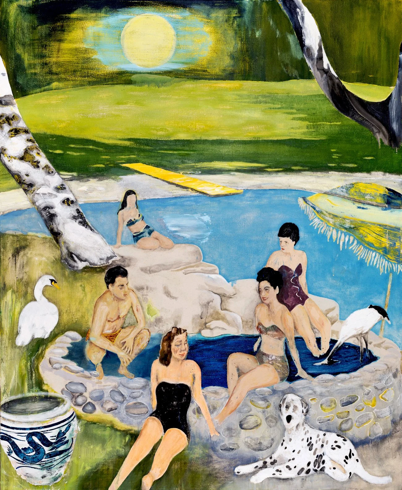 Karl's Spring
acrylic on canvas
68 x 58 in
2024