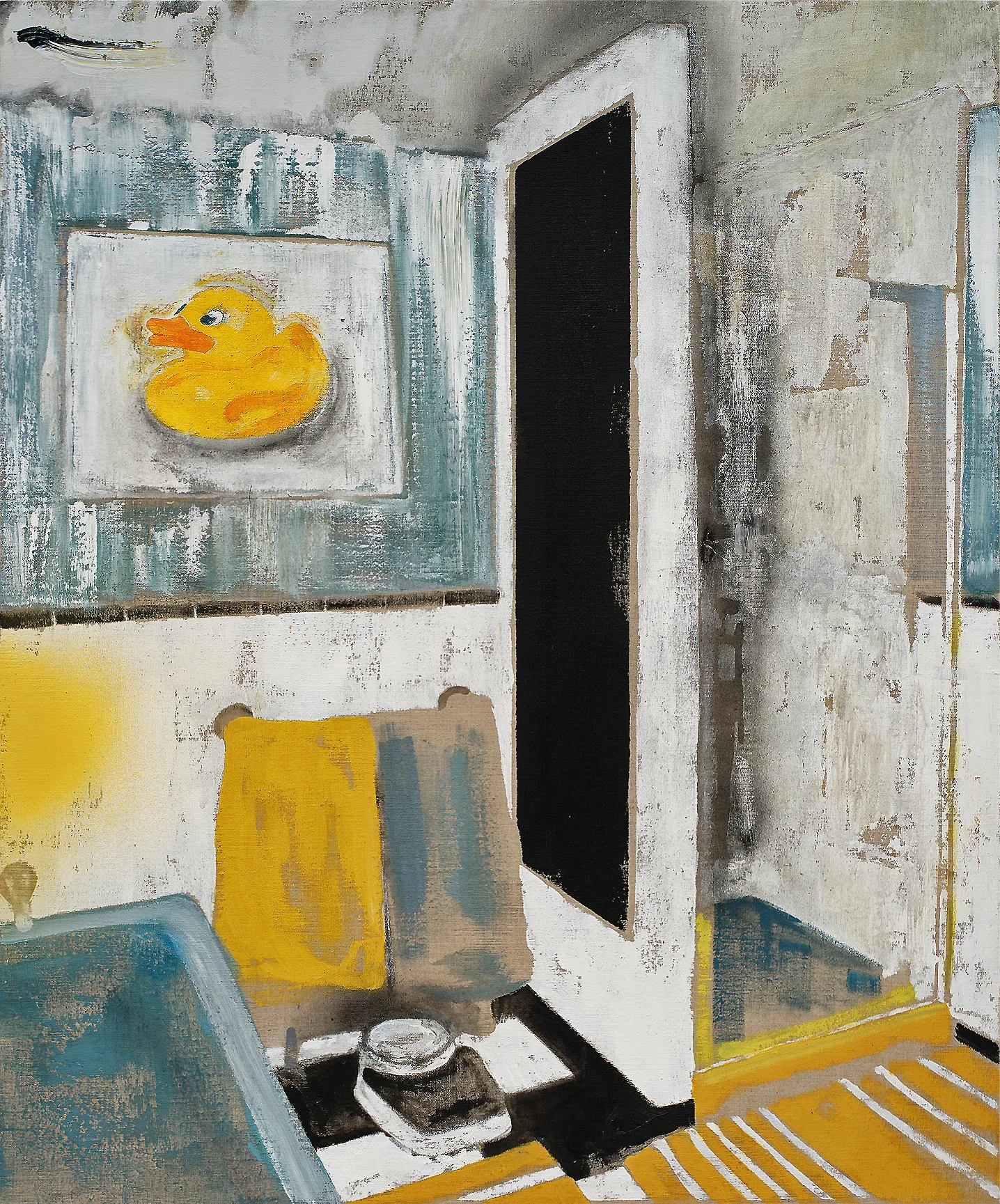 Shower
acrylic on linen
36 x 30 in
2026