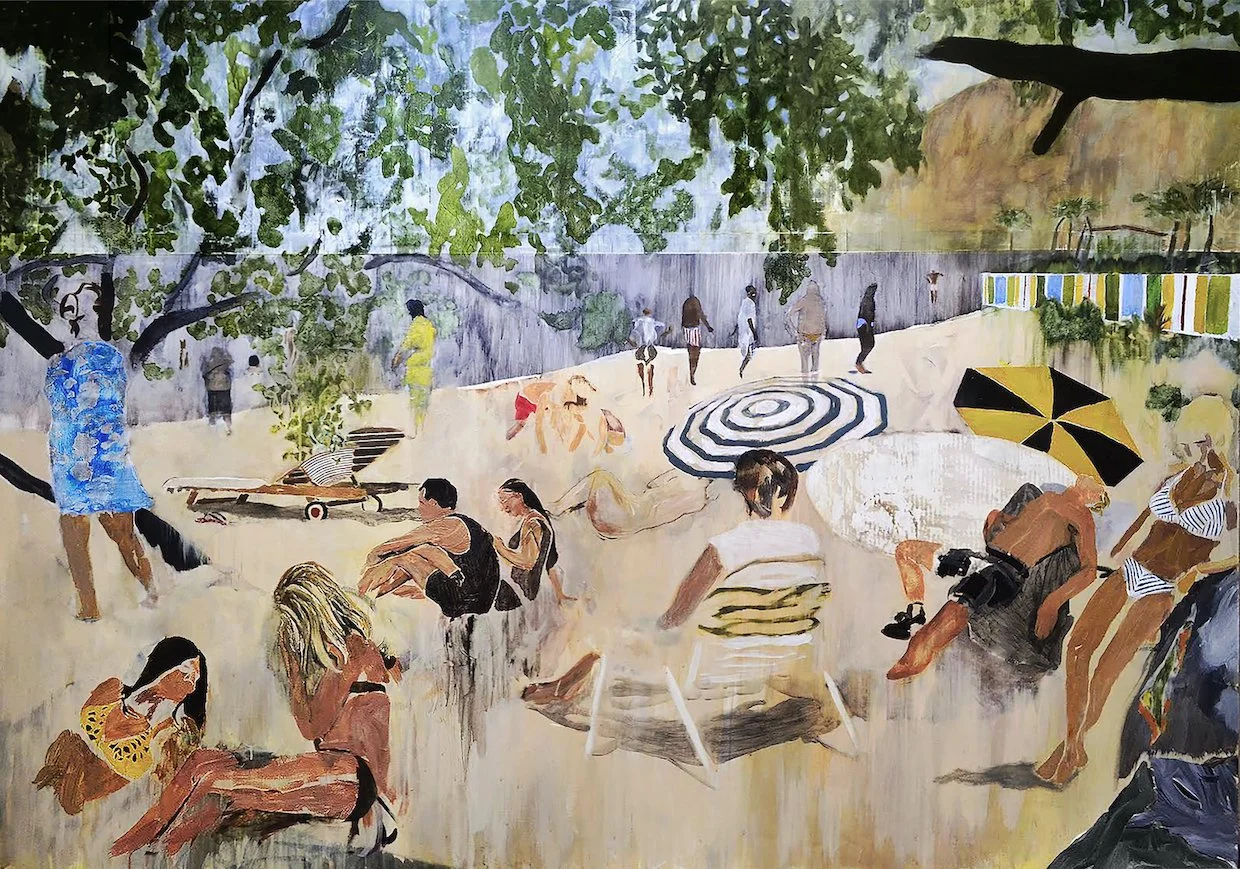 Wannsee
acrylic on canvas
60 x 84 in
2019