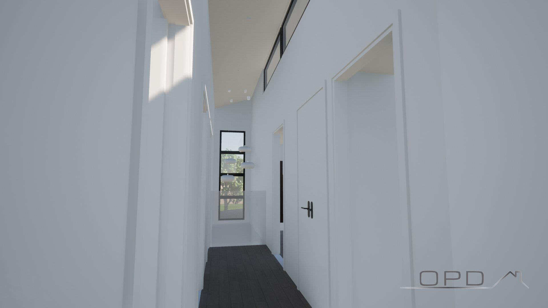 Upstairs Hallway
