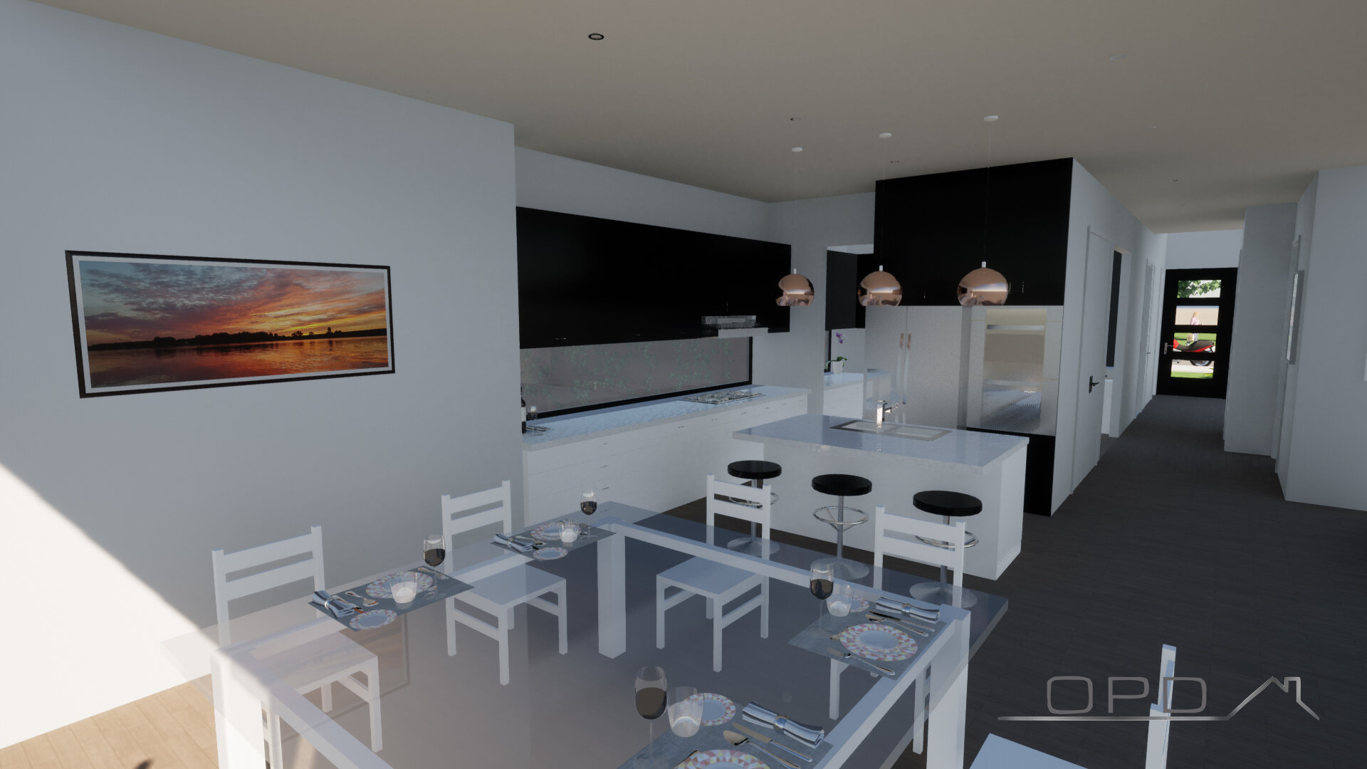 Dining/ Kitchen