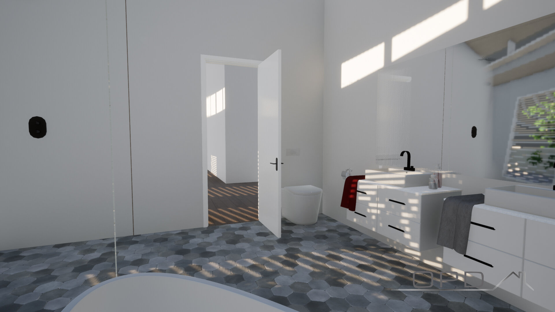 Main bathroom