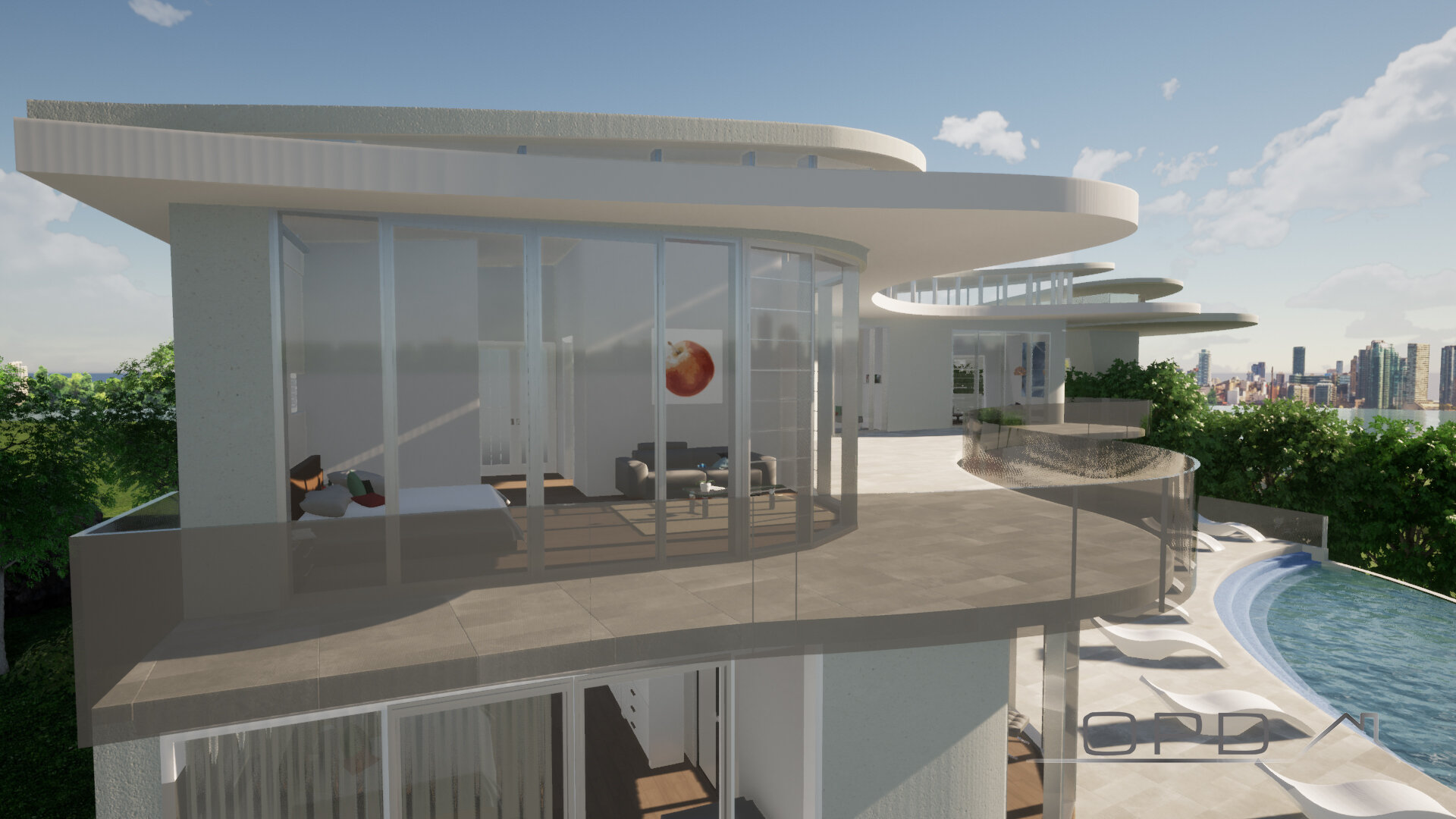 Main bedroom exterior