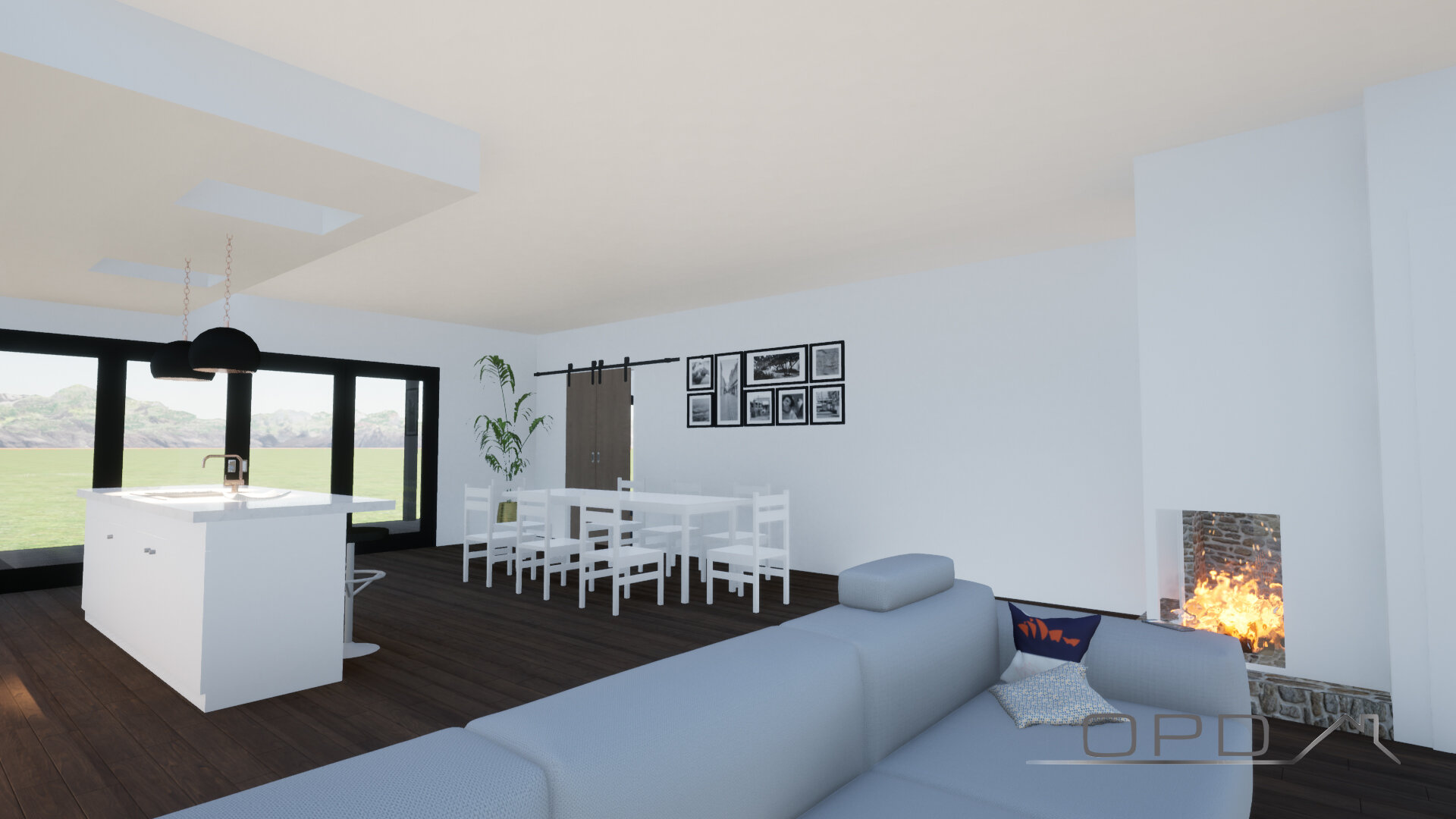 Living/ Dining Area