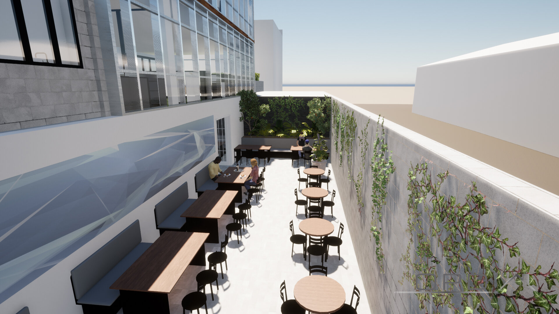 Café Outdoor Area