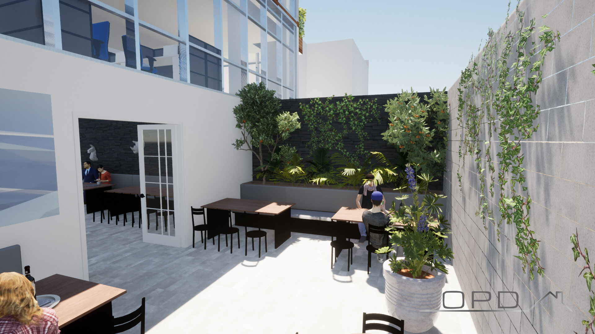 Café Outdoor Area