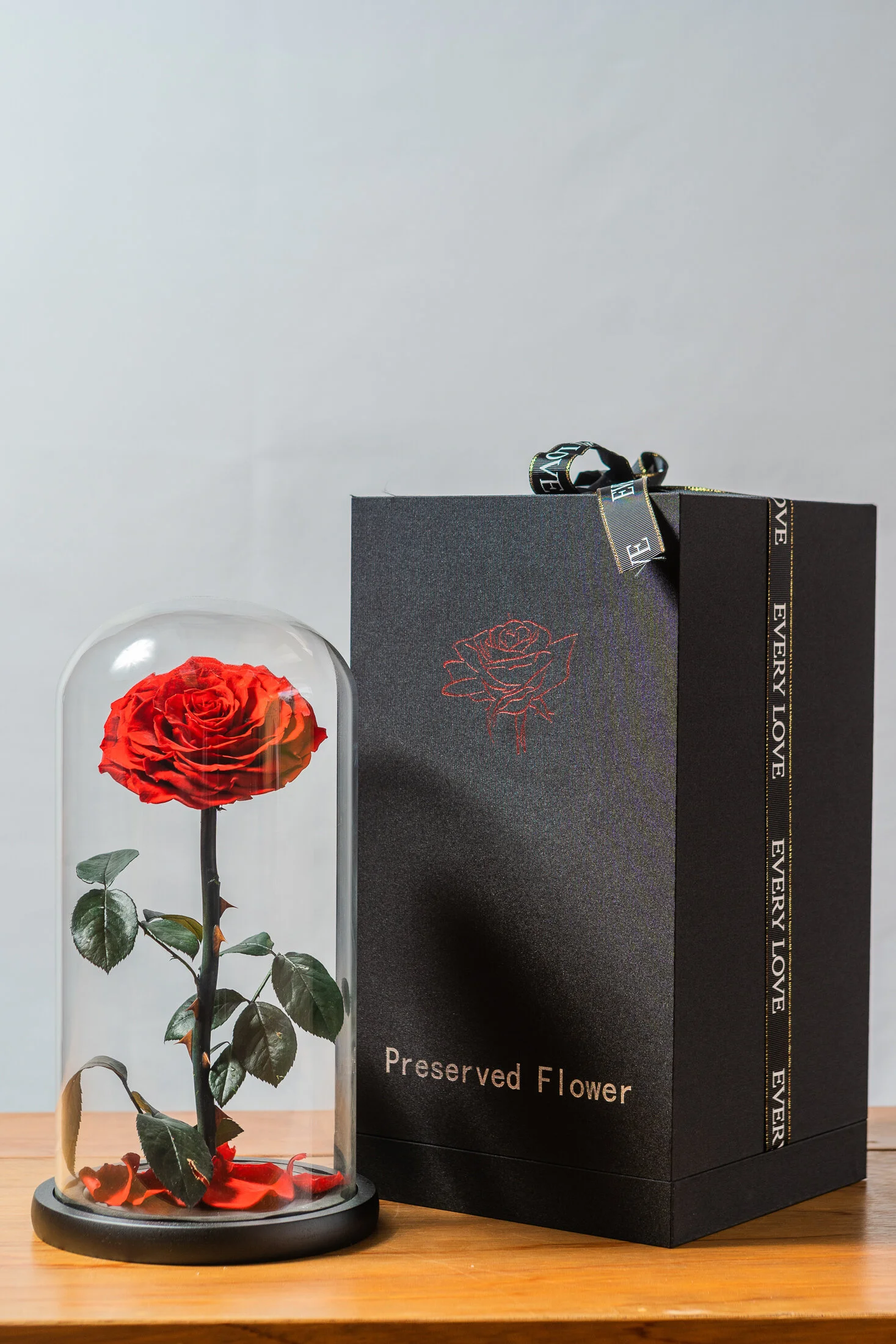 The Ever Lasting Rose - Red