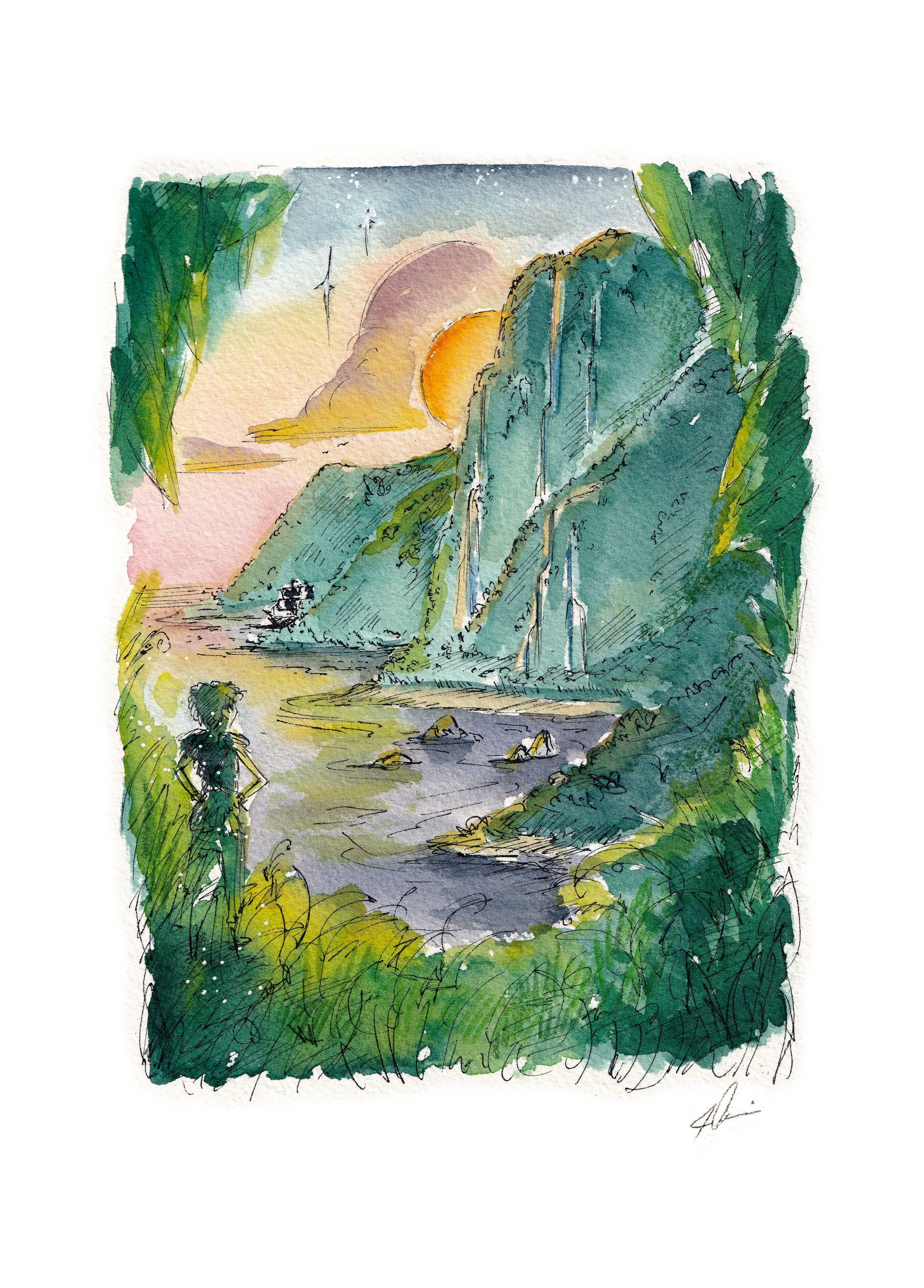 N is for Neverland - Original