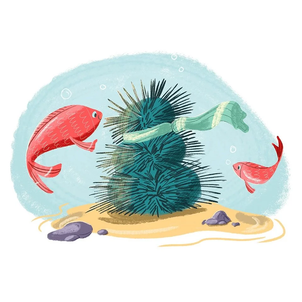 I wonder if everyone is getting ready for Christmas??? ⛄️🐠

I may not be putting out my decorations just yet but that doesn&rsquo;t mean I can&rsquo;t get into the holiday spirit with my art! Who here is already decorated for Christmas?