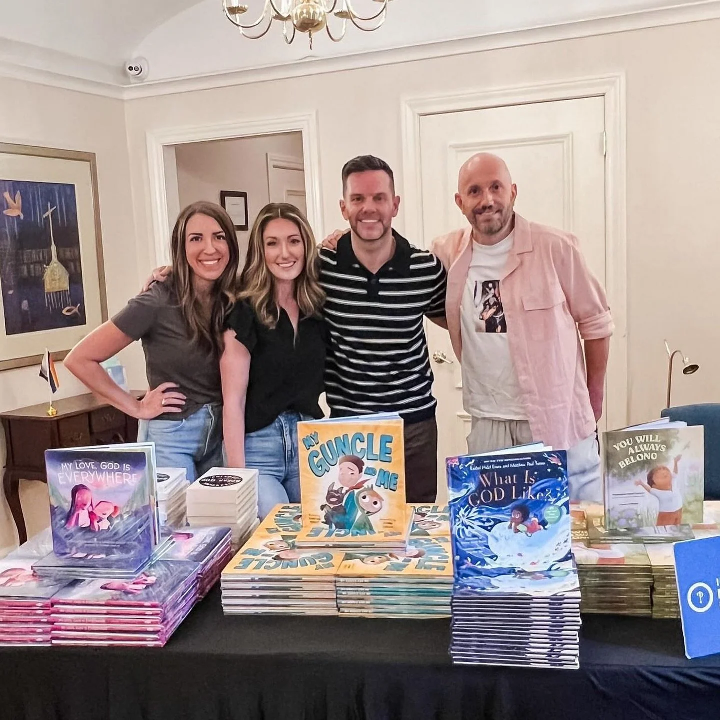 What a weekend! ✨

I had the joy of speaking alongside the authors of BOTH of my books (My Guncle and Me @jonathan_merritt and My Love, God is Everywhere @reverendmamas) and was honored to meet the incredibly talented and kind @matthewpaulturner (You