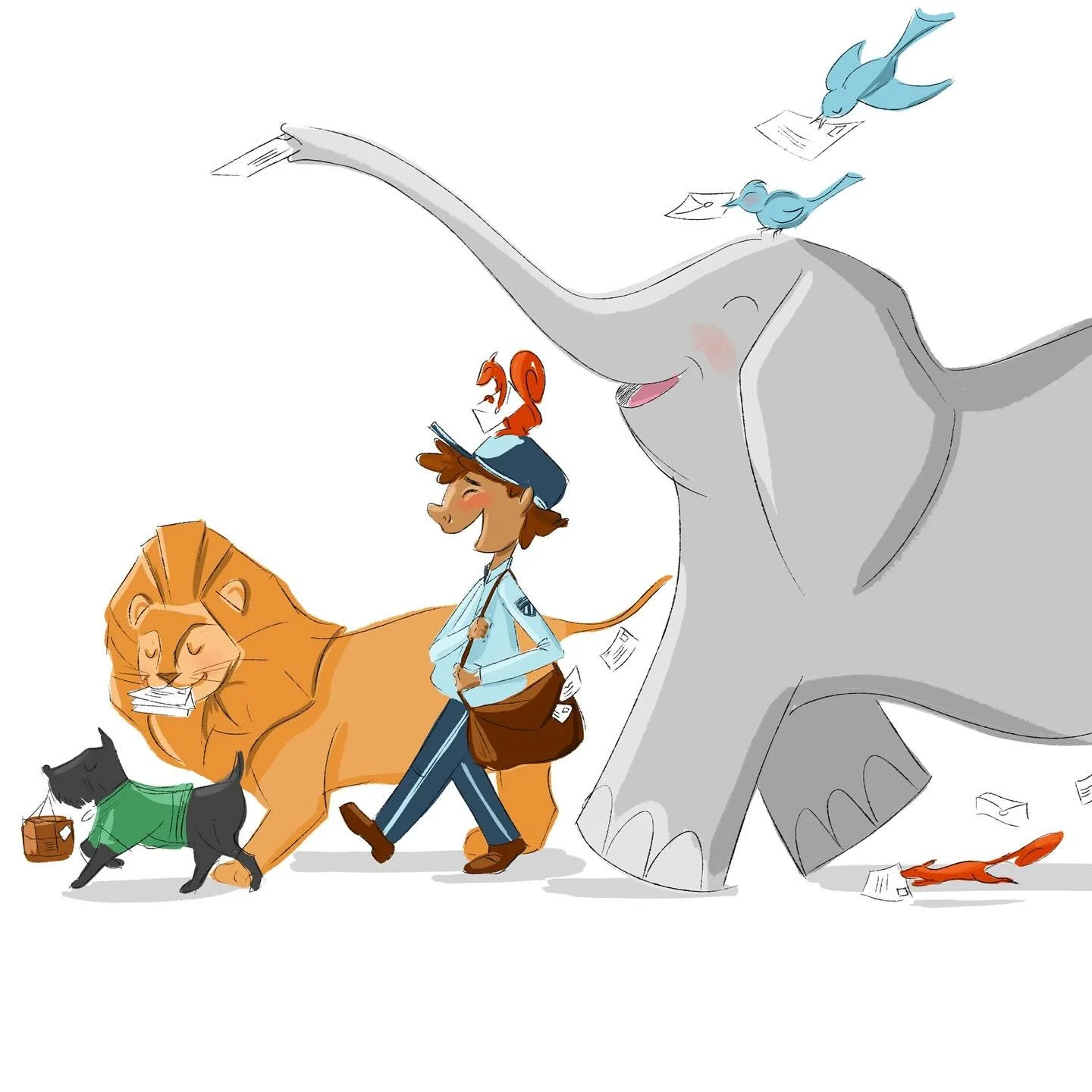 Raise your hand if you&rsquo;re anxiously awaiting your copy of My Guncle and Me to arrive at your doorstep 🙌 

#myguncleandme @jonathan_merritt @runningpresskids #bookstagram #childrensbookillustrator #publishing