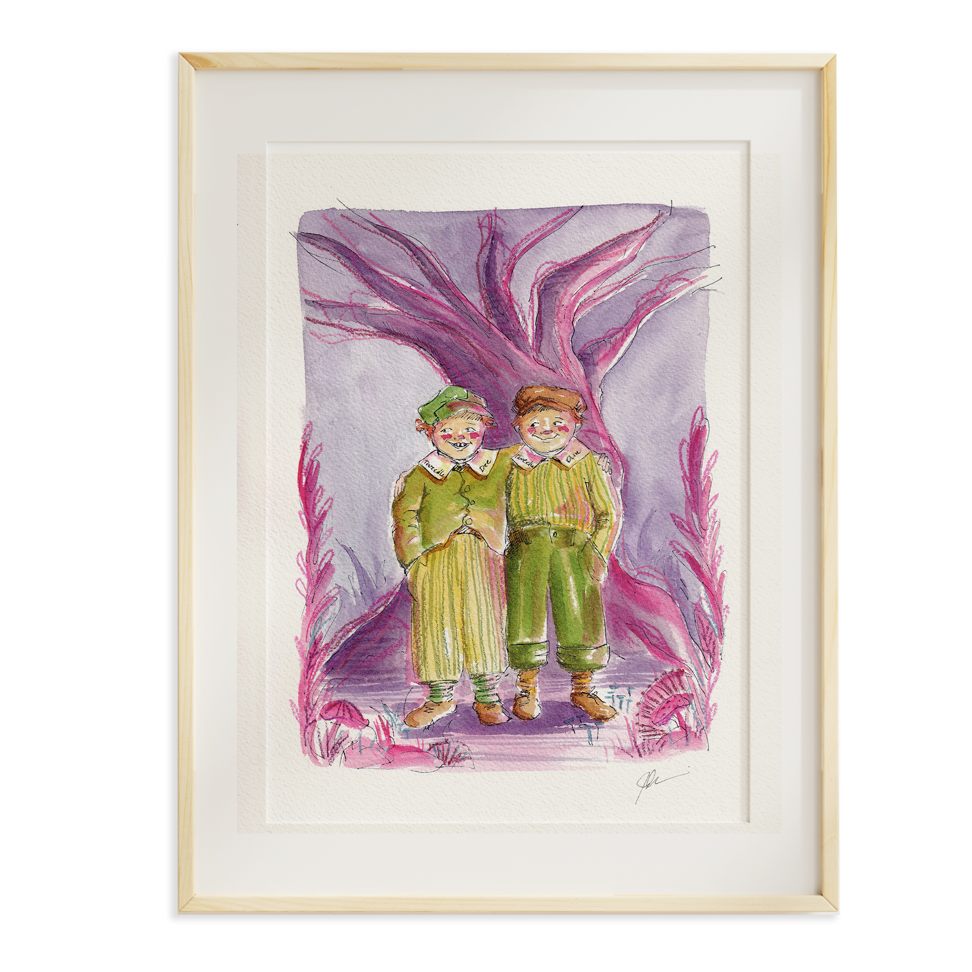 T is for Tweedle Dee & Dum