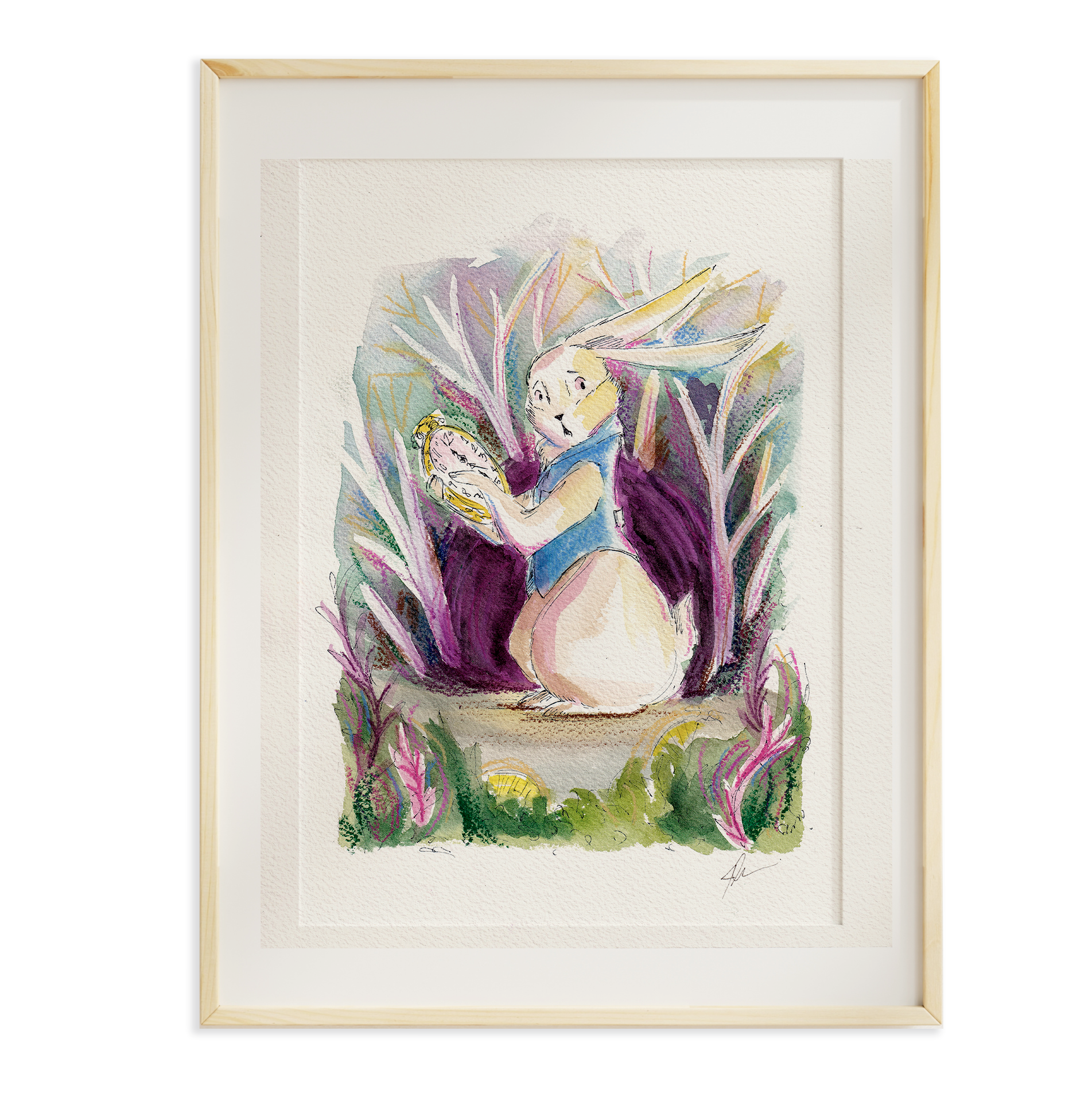 W is for White Rabbit