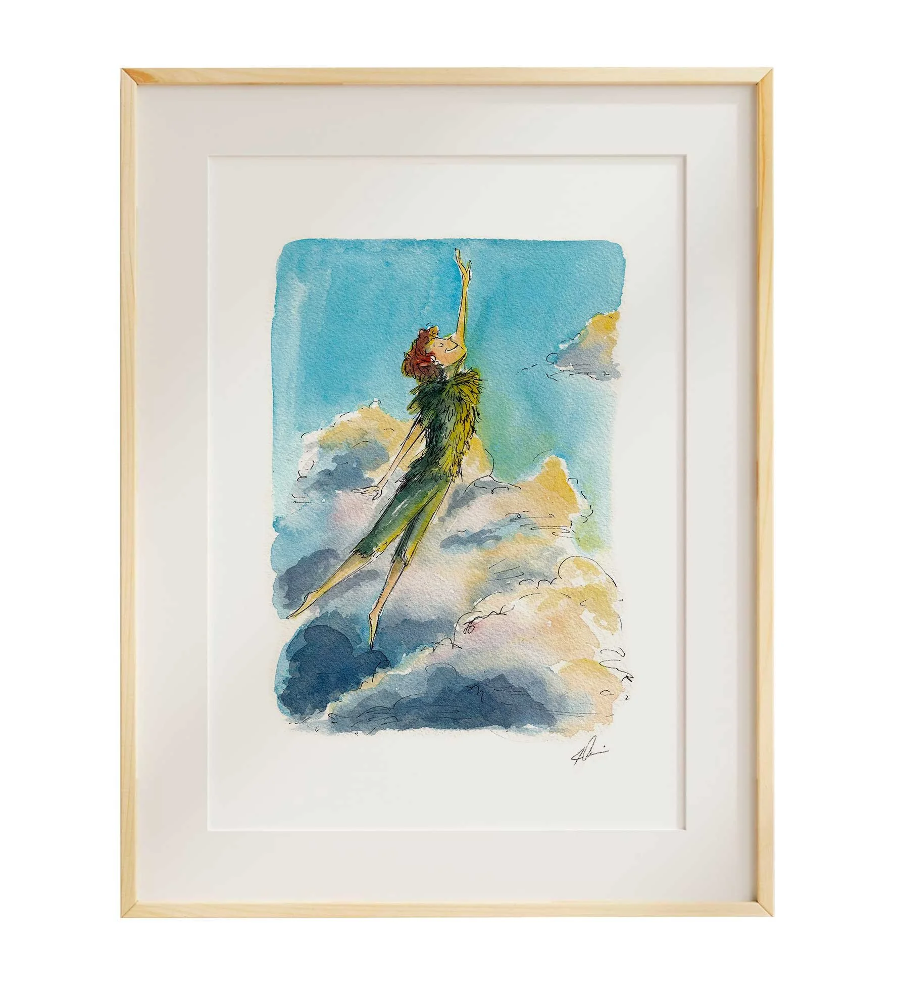 P is for Peter Pan - 8x10"