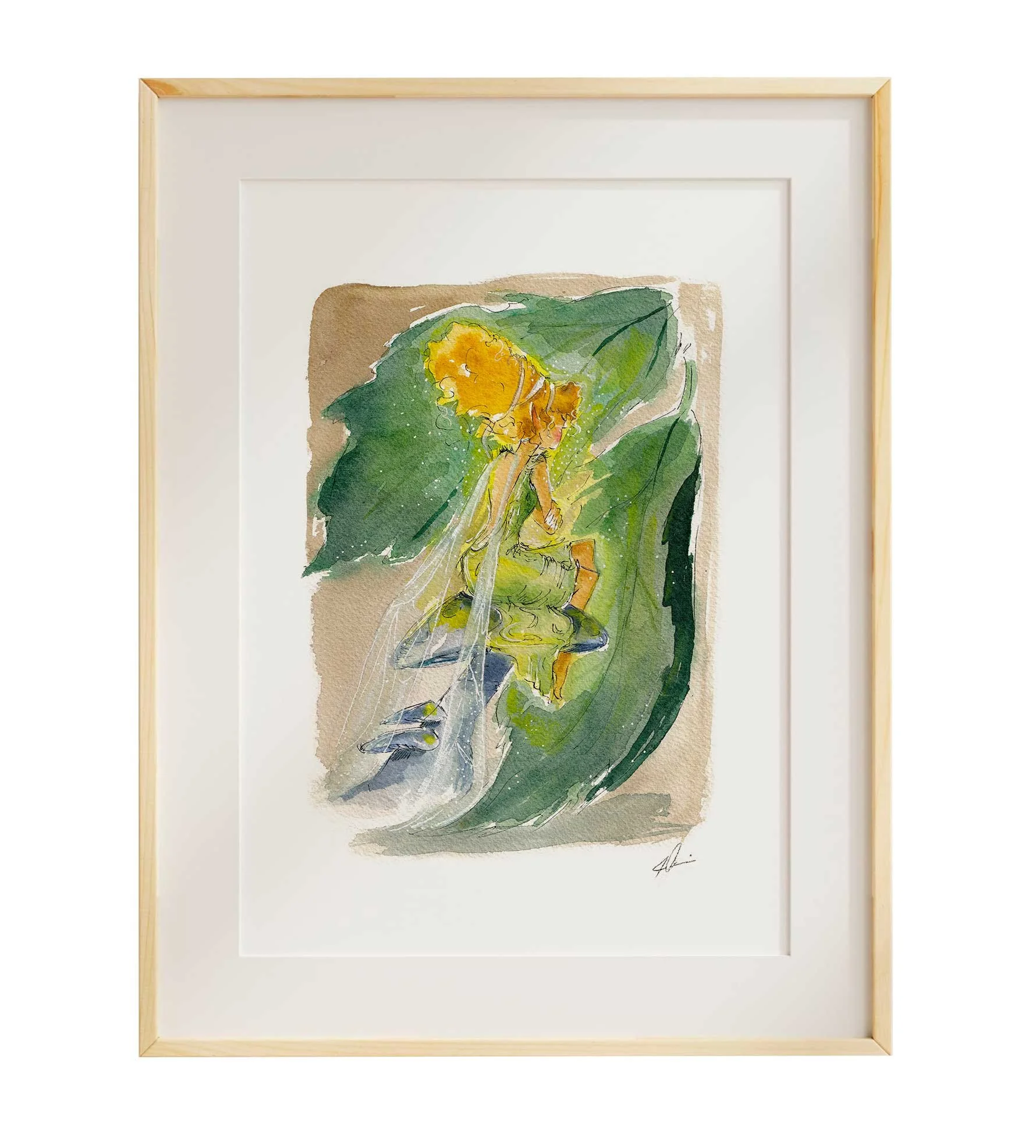 T is for Tinkerbell - 18x24"