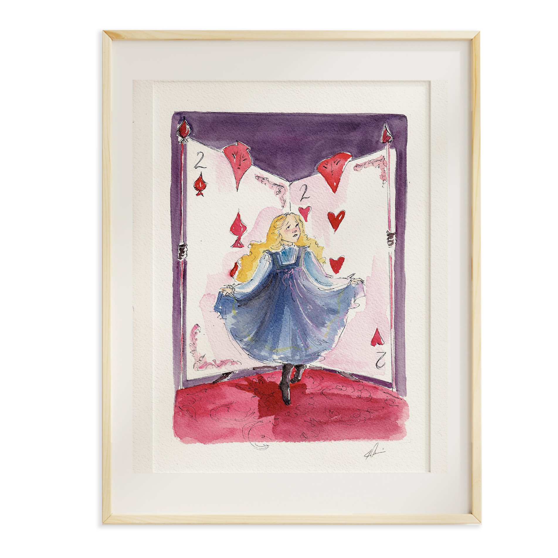 P is for Playing Card