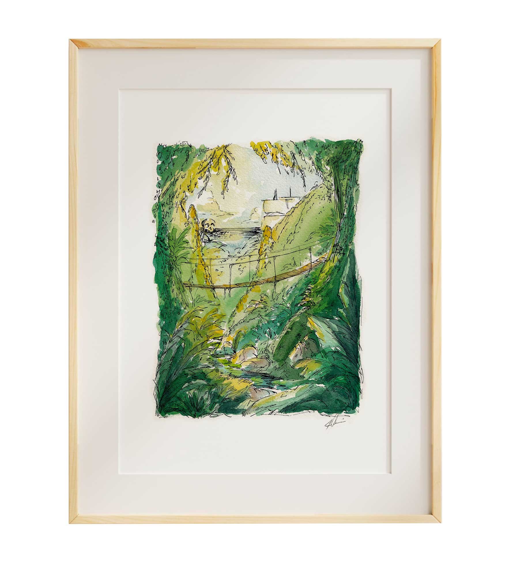 A is for Adventure - 18x24"