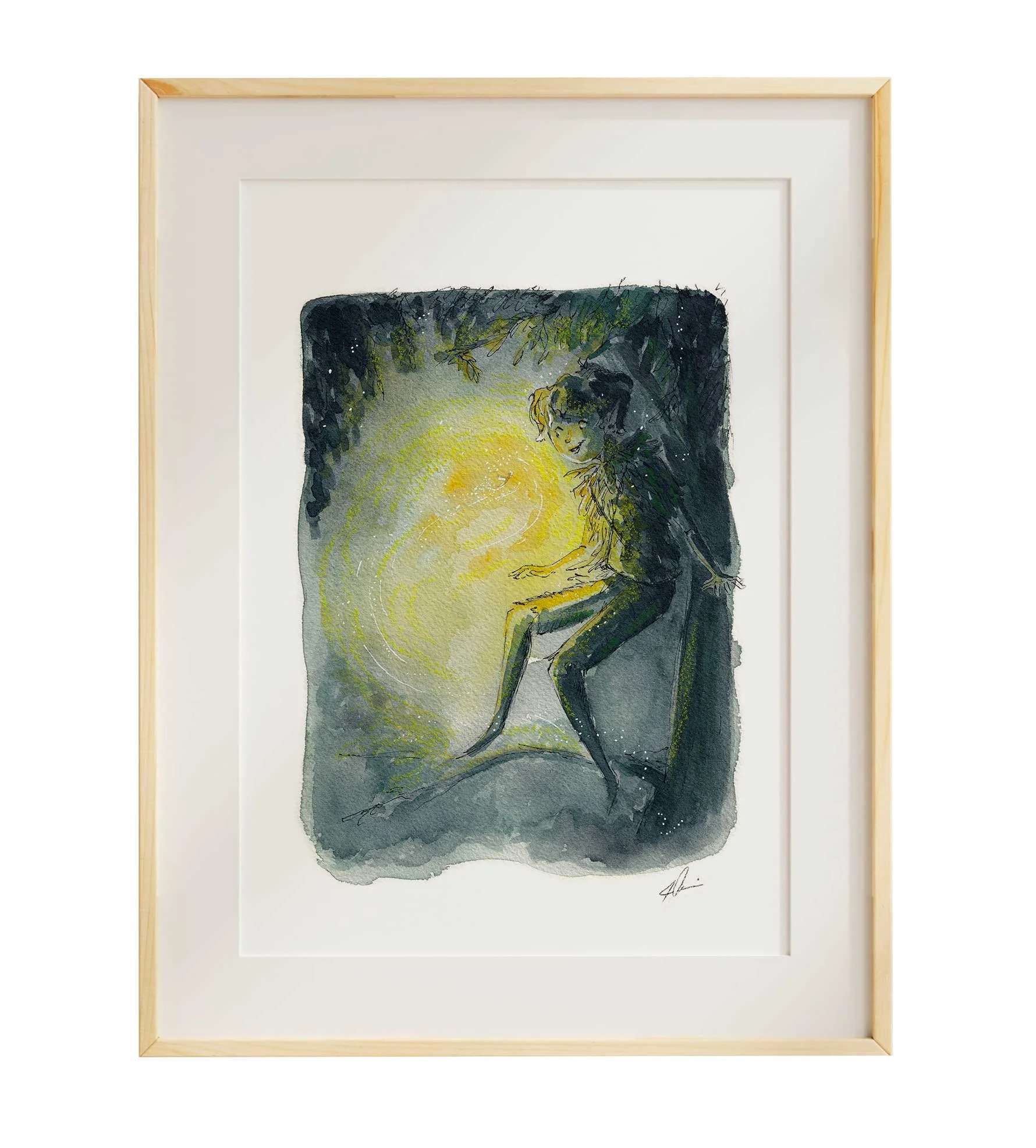 G is for Glow - 8x10"