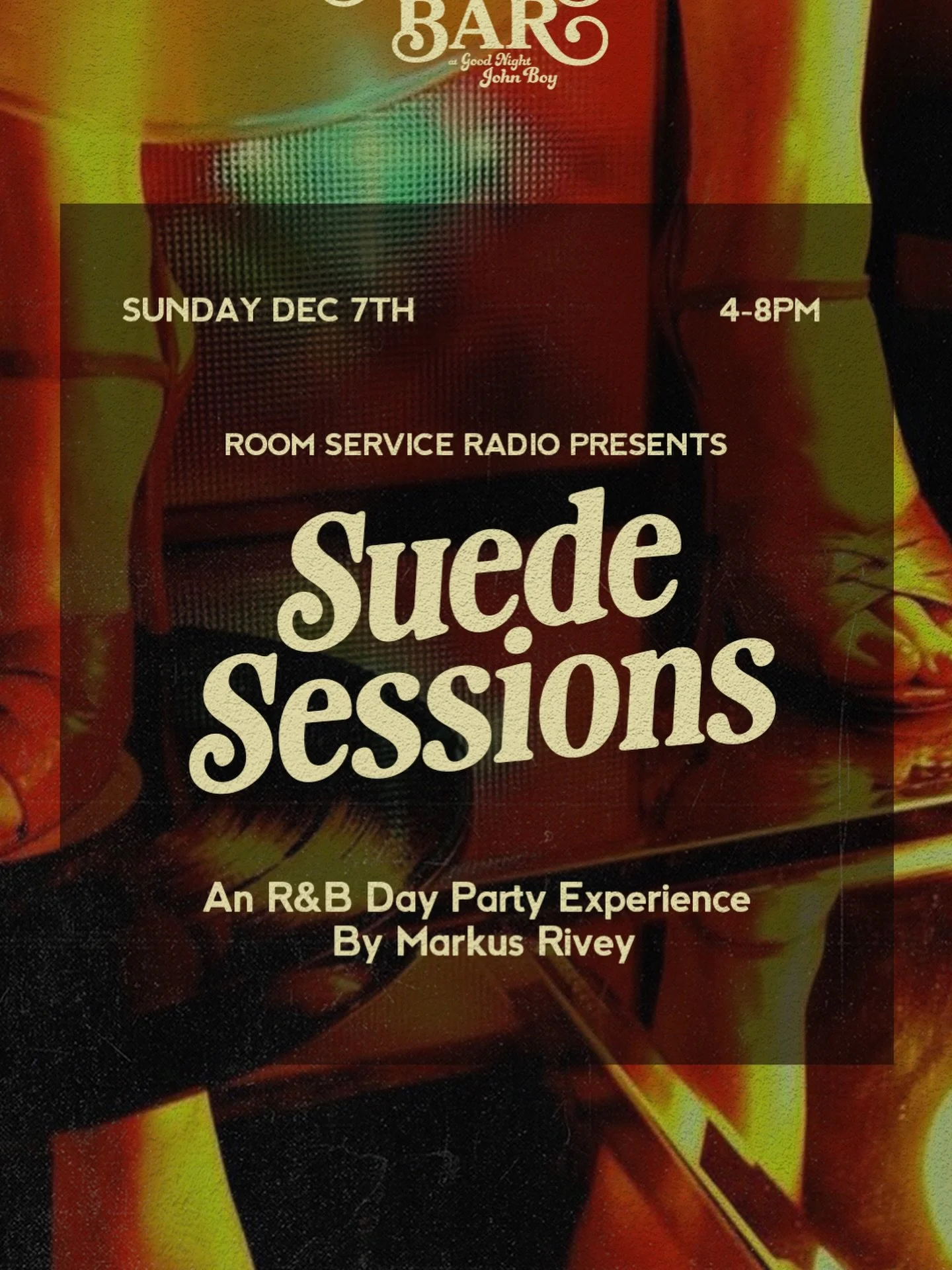 we&rsquo;re teaming up with @roomservice.radio and DJ @markusrivey for an R&amp;B day party experience 🎶💫

sunday, dec 7th from 4pm-8pm 🎁 santa&rsquo;s also bringing you $12 parking for 3 hours at abm horton plaza. ask inside for validation!!