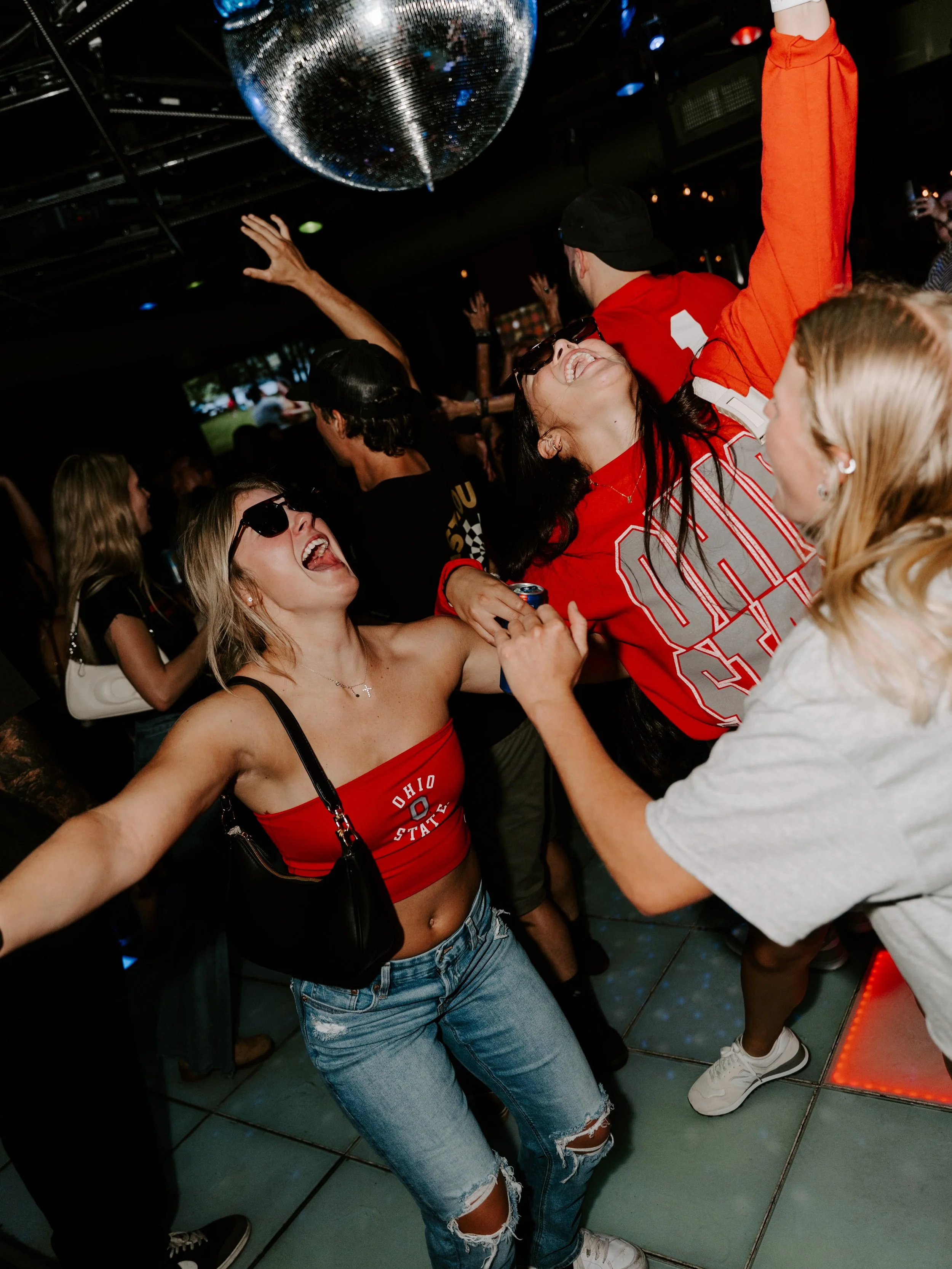 best place to celebrate a buckeyes win is under the disco ball🪩🕺 

open postgame

music tonight by @machina.mp3 with support from @kicksavemusic 

text 614.800.5067 for bottle service🍾🍾🍾