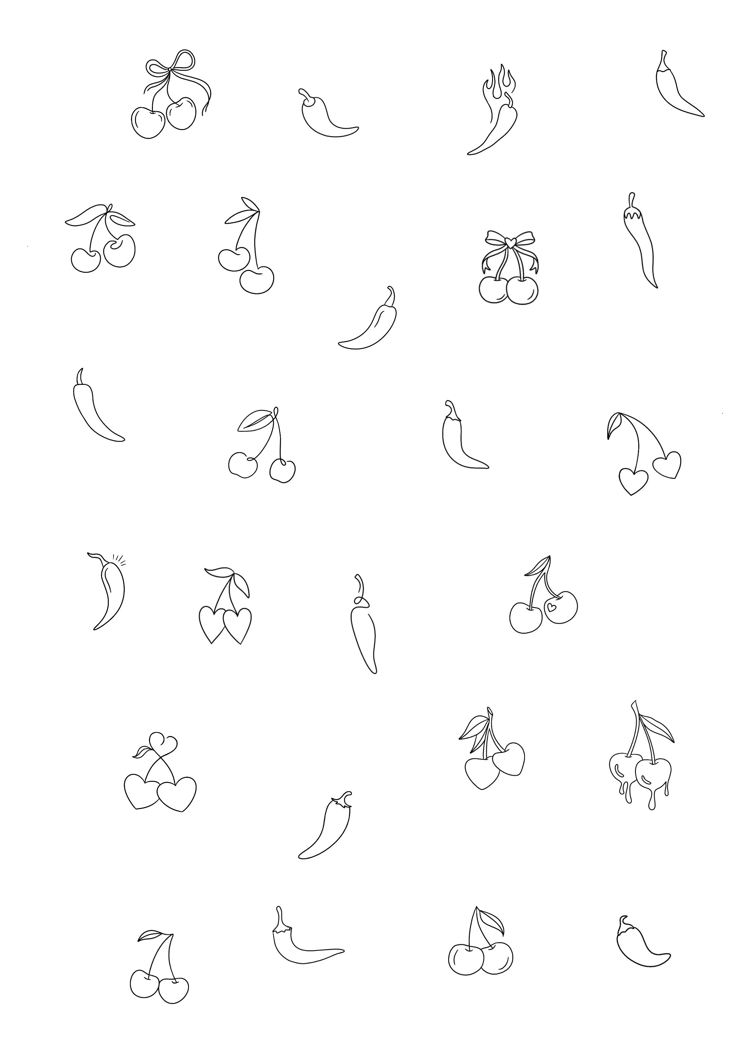 8.CHILLIES AND CHERRIES