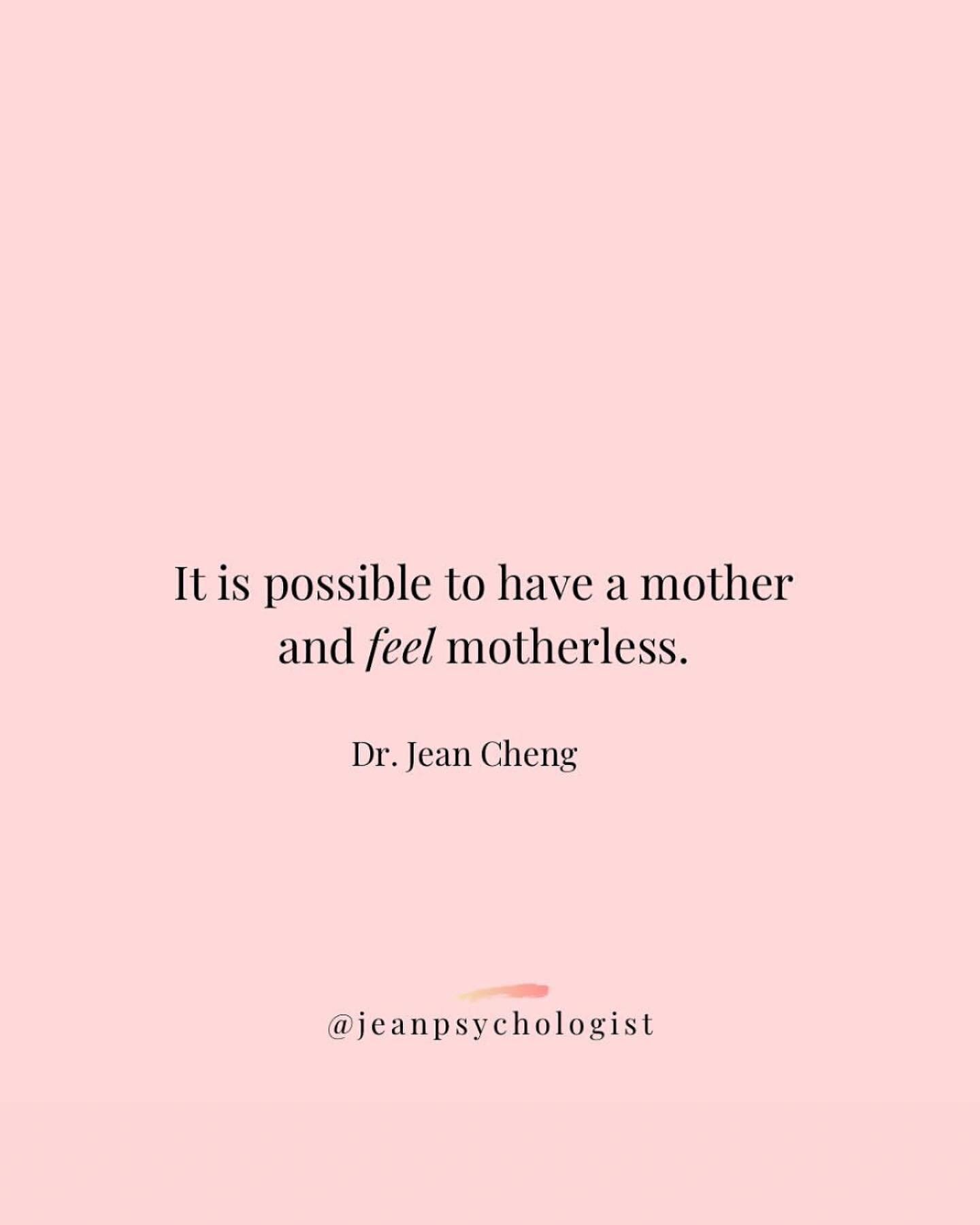 To all of you learning how to mother yourself (e.g., your inner children, younger parts) and/or mother your children while feeling unsure because you&rsquo;ve never had a felt sense of a nurturing mothering experience&hellip;

&hellip; I see you
&hel