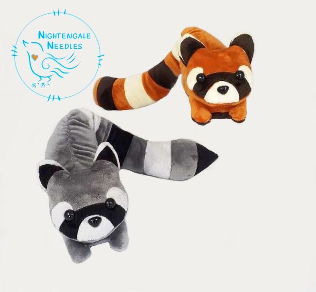 We don't make an actual panda bear shoulder pet, but we do make red pandas, and trash pandas too!