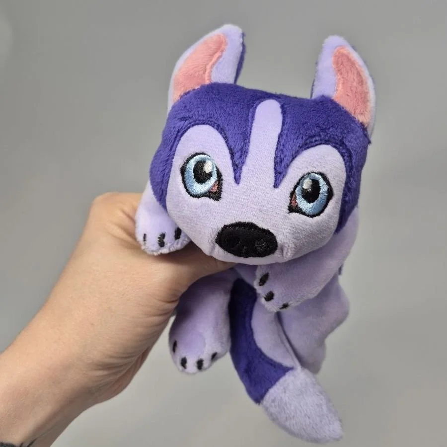 Purple Husky Kuttari Plush
