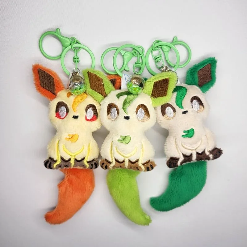 Leafeon Eeveelution Keychain