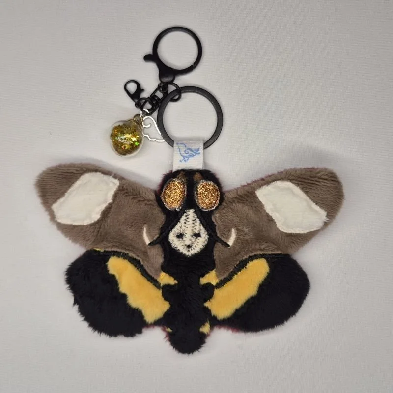 Death's Head Moth Keychain B Grade