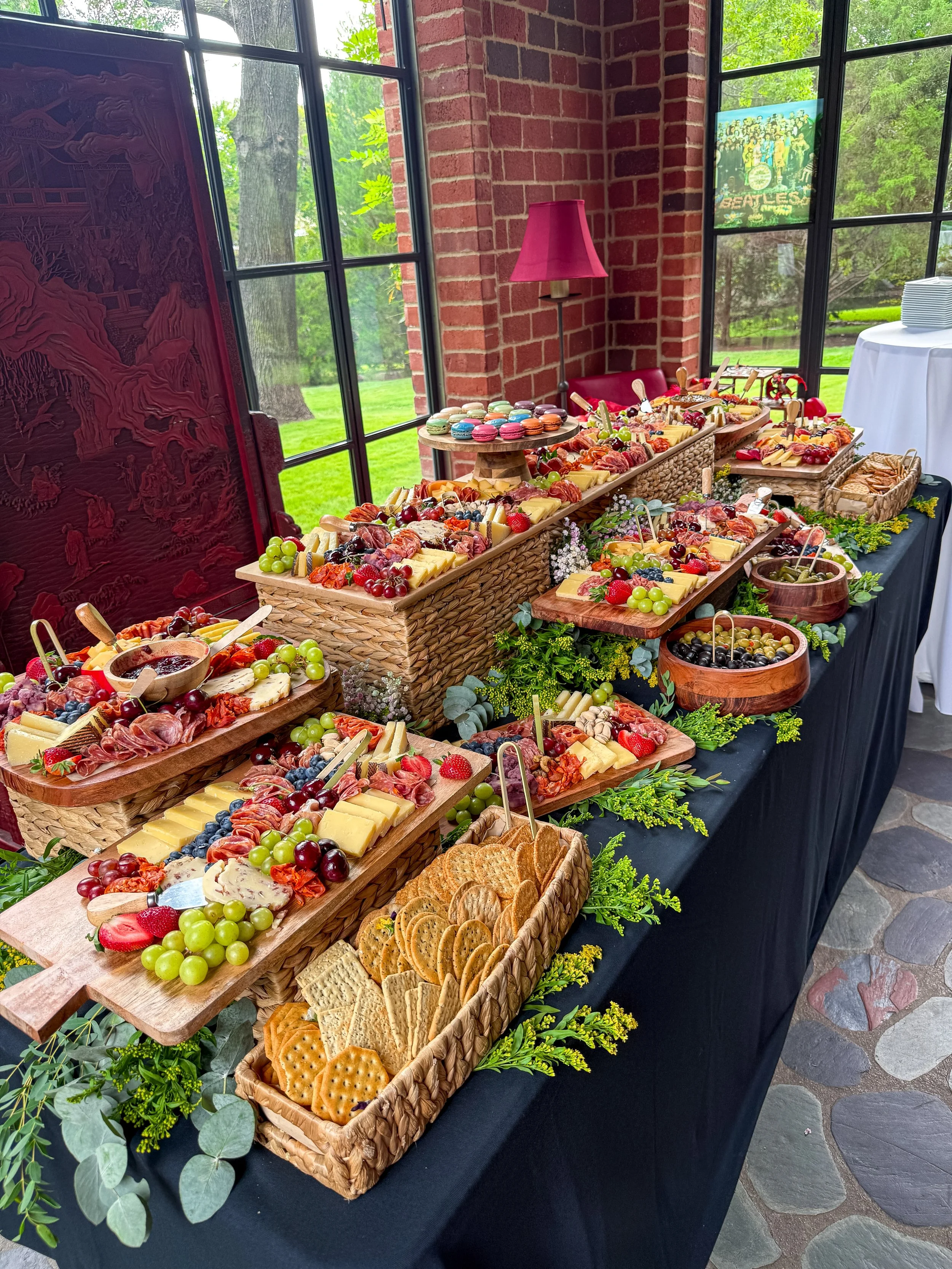 100 Guest Charcuterie Grazing Table