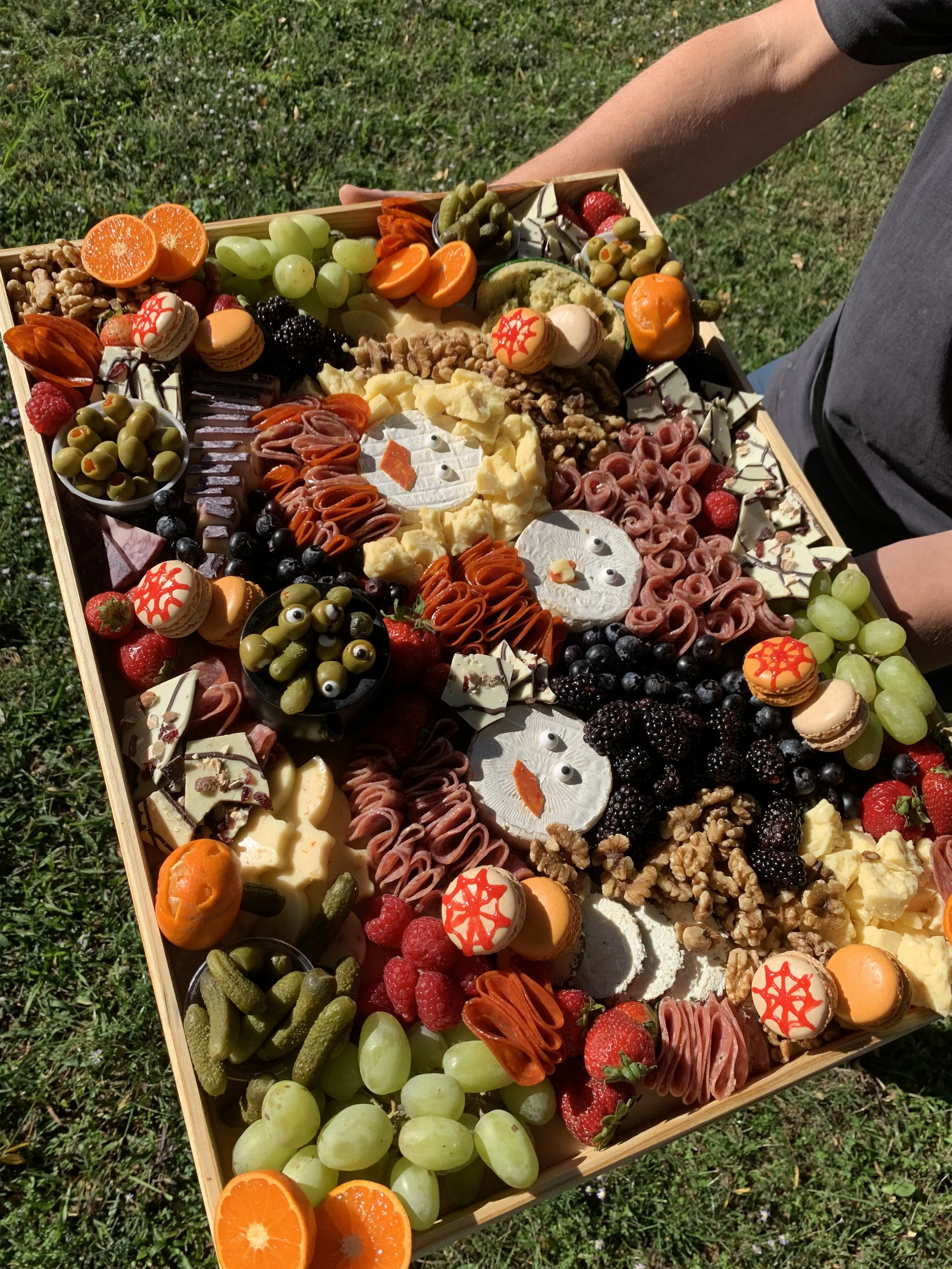 Halloween Charcuterie XL Grazing Board .jpg