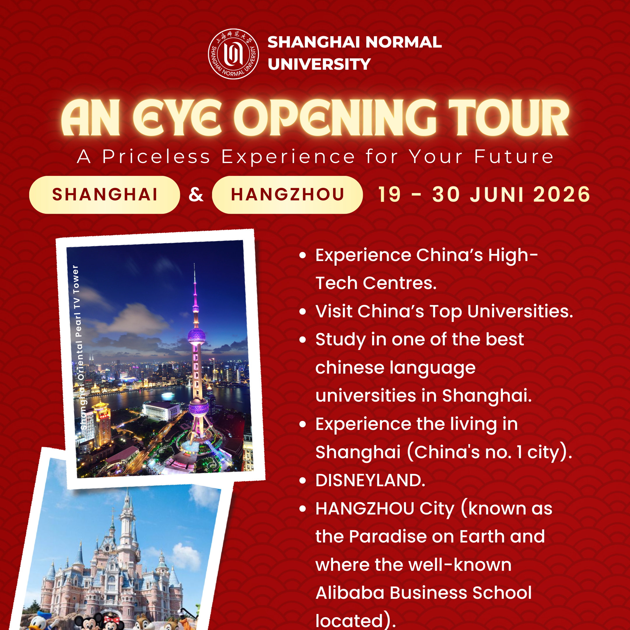 Study Tour ke Shanghai &amp; Hangzhou