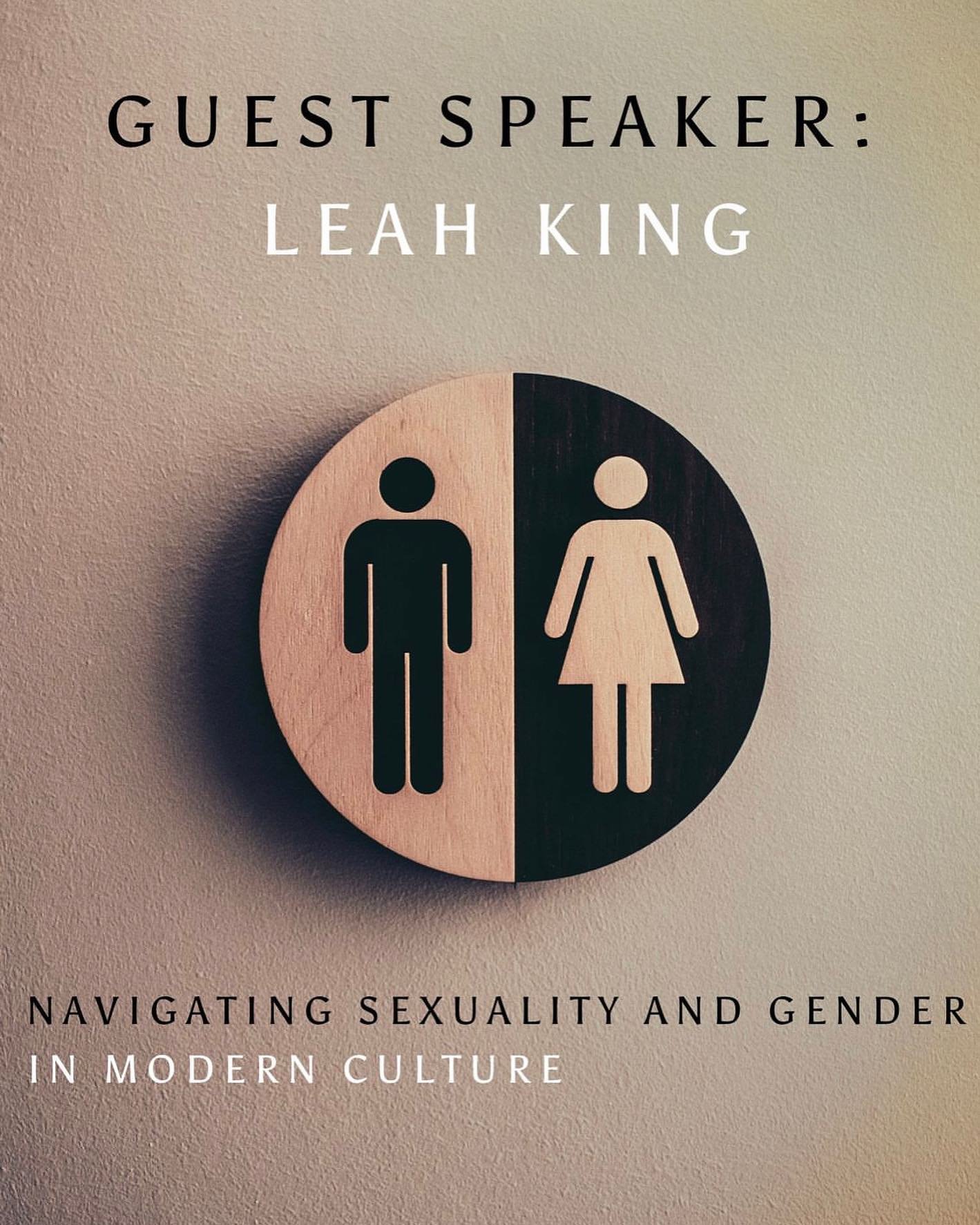 TOMORROW NIGHT! 

Special speaker Leah King will be speaking tomorrow at youth group providing gospel-centered training and support to the local church in navigating conversations about sexuality with truth, grace, and compassion. As well as speak to