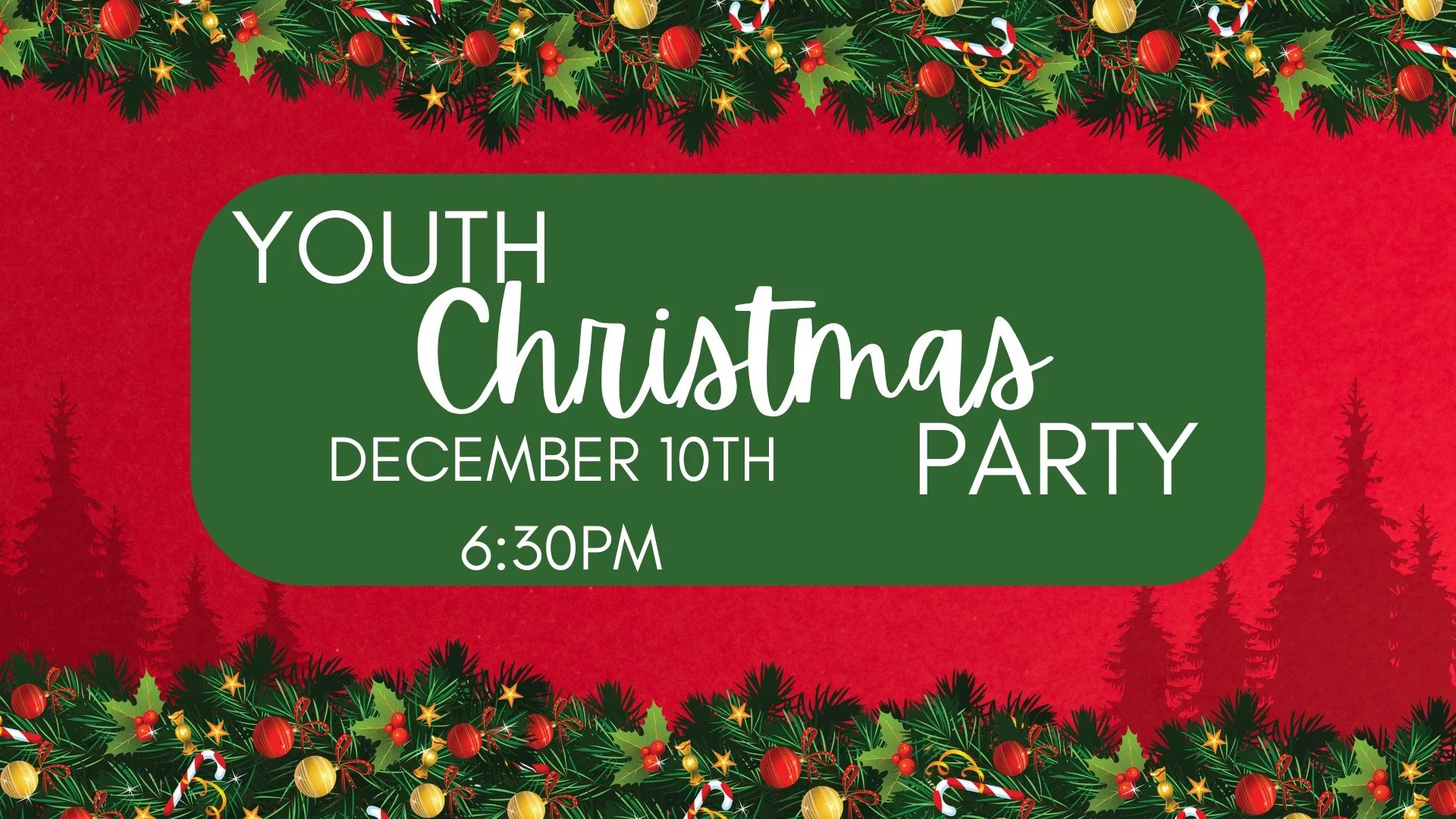 Tonight!

We are going to have good food, fun games, prizes and joy. join us for some quality time with quality people! 

make sure you have invited everyone you can and dress up in your craziest christmas outfit, our prizes do not mess around!