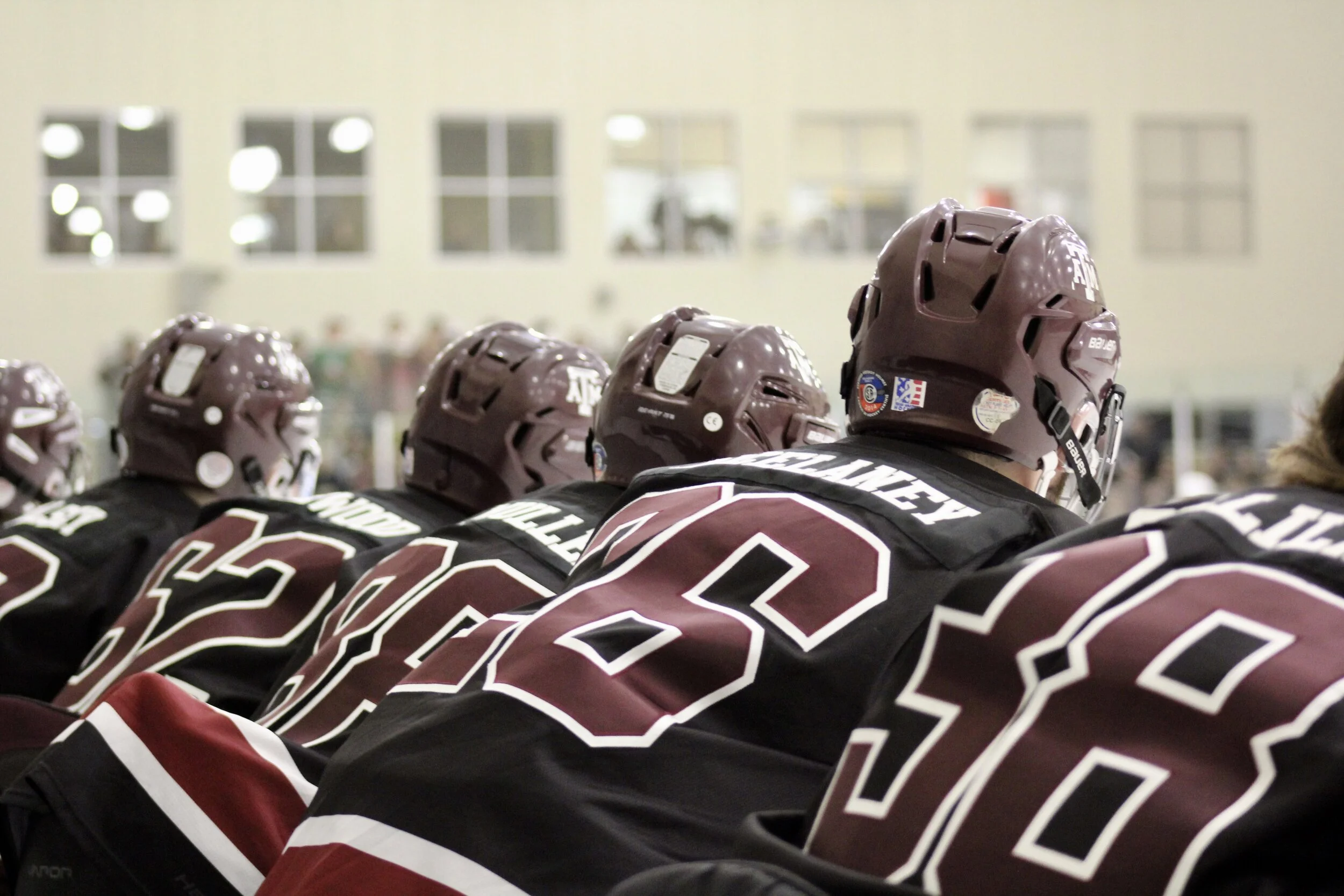 Texas a&m ice hockey jersey Clearance