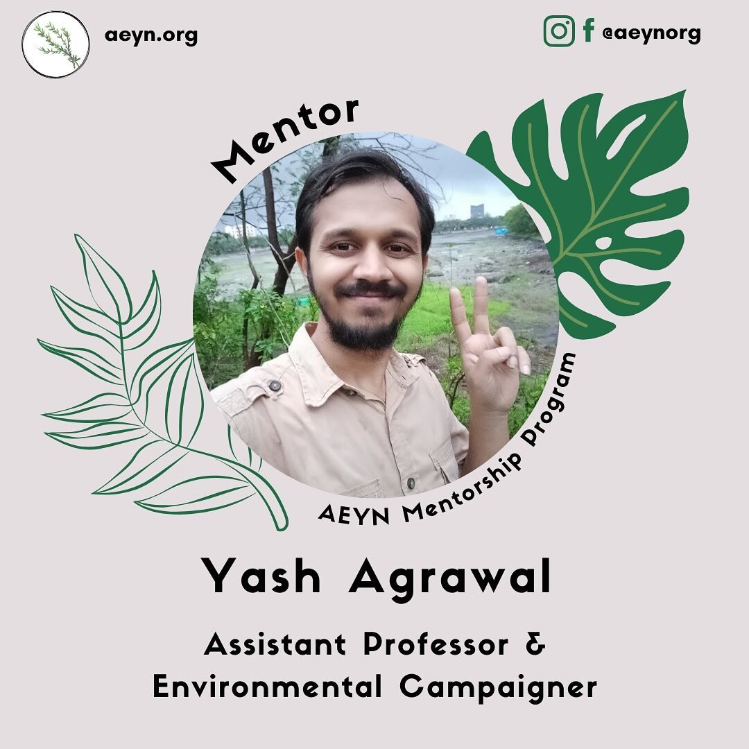 Meet another one of our mentors, Yash!