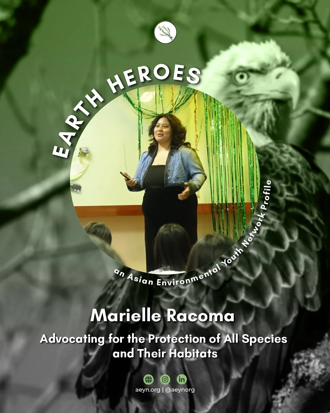 Announcing our latest Earth Heroes feature on Marielle Racoma (@mracomz)! ☀️ Marielle is the founder of Our Endangered PH (@ourendangeredph), which she describes as a growing atlas of the country&rsquo;s endangered species. Click the link in bio to l
