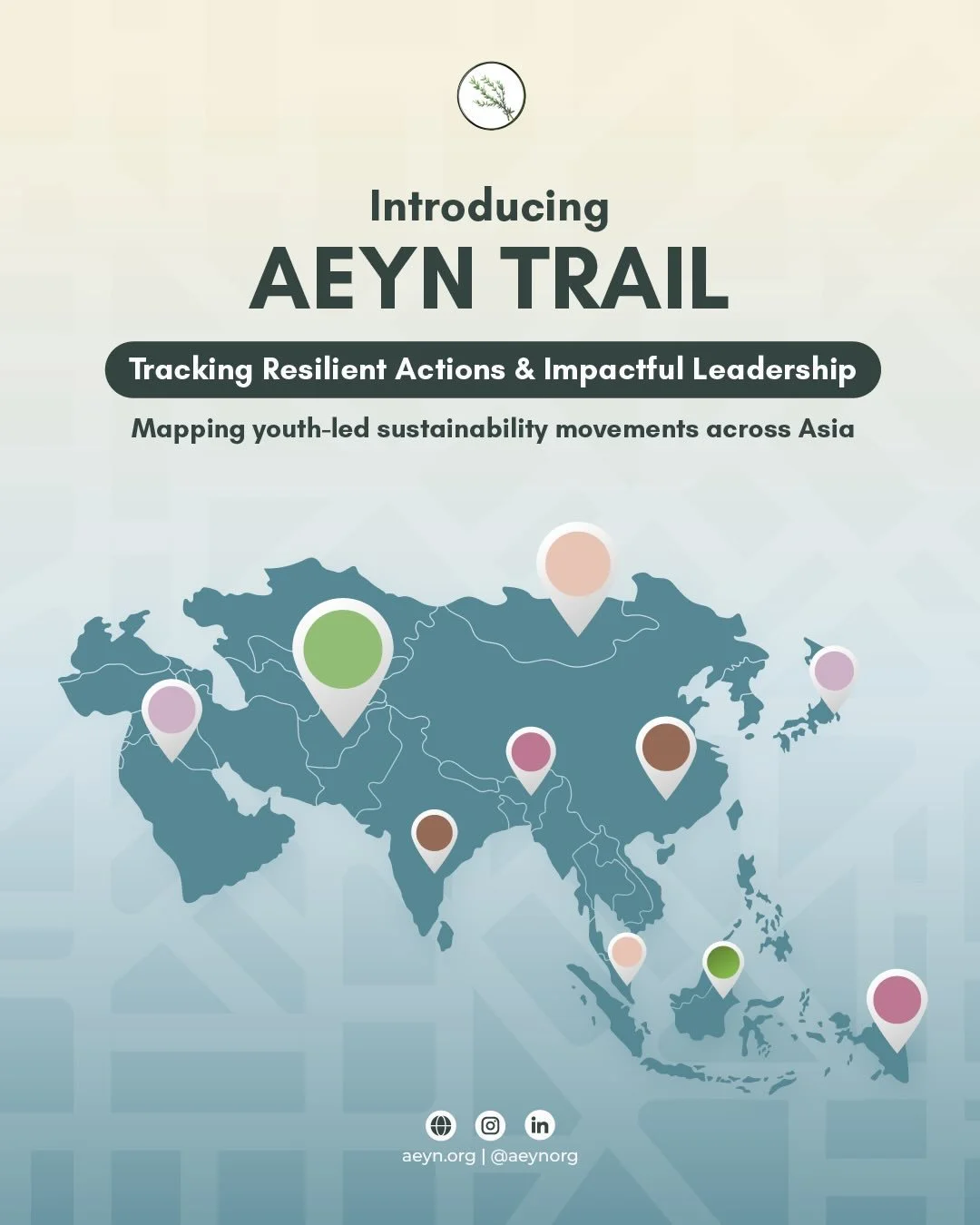 We are excited to announce AEYN TRAIL (Tracking Resilient Actions &amp; Impactful Leadership) &mdash; a regional platform that maps and celebrates youth-led sustainability and environmental groups across Asia. By connecting stories, actions, and impa
