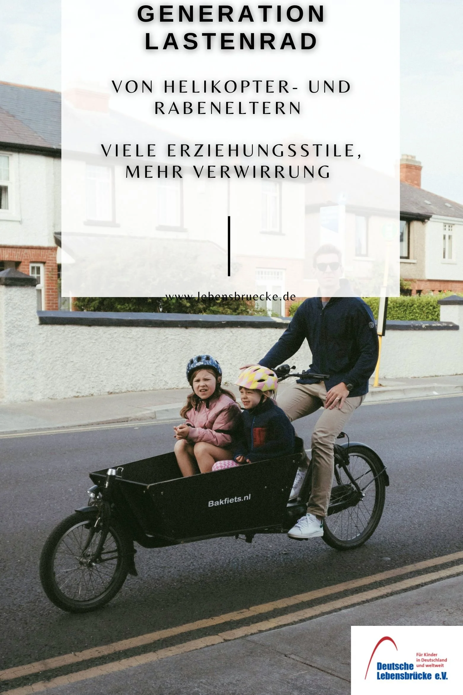 Generation Lastenrad. Oder warum ich in der Erziehung nie alles richtig machen kann
