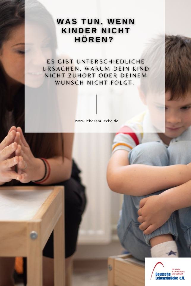 Wenn Kinder nicht hören wollen