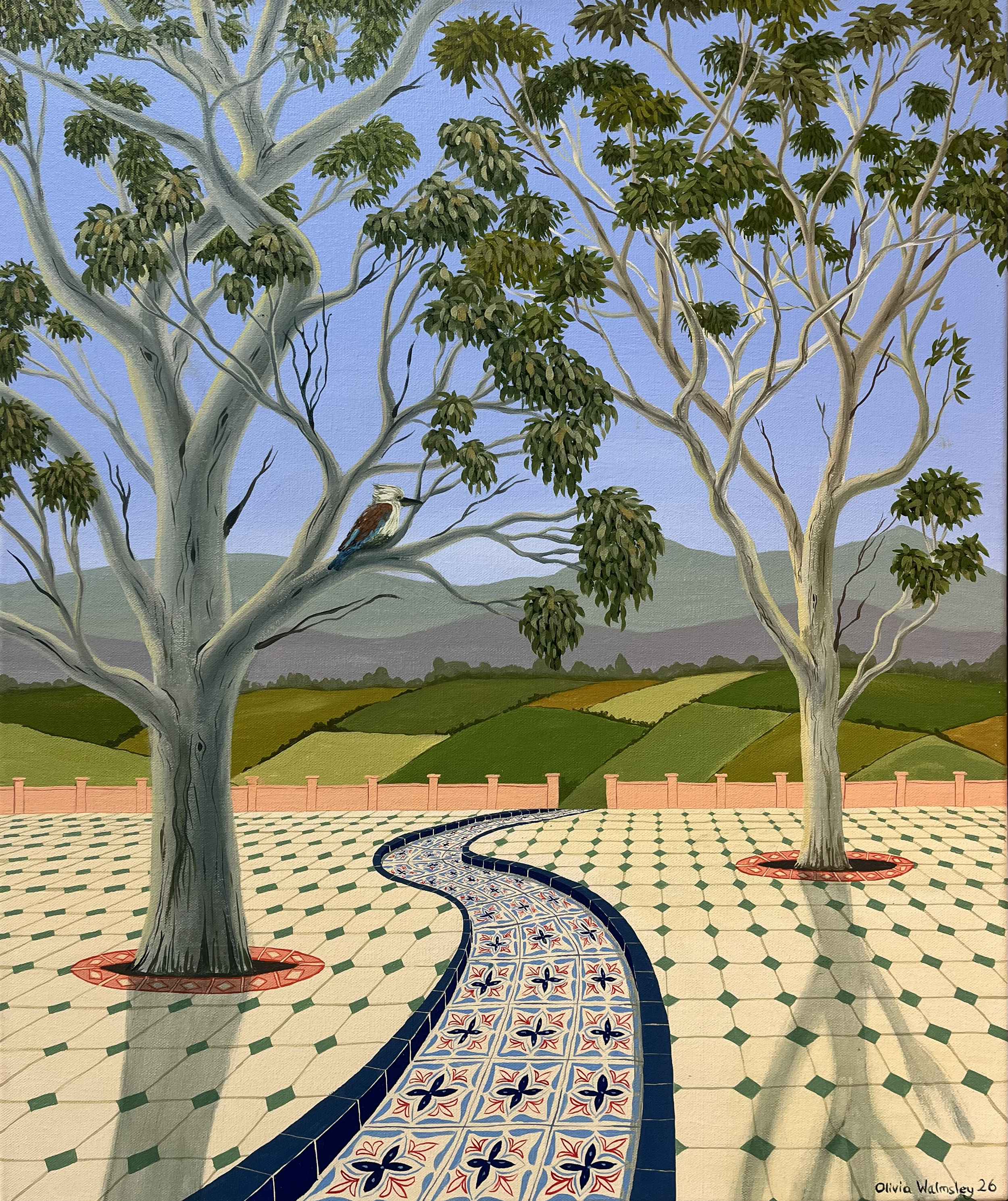Australia, 2026. Acrylic on Canvas. 62 cm x 53 cm. $1750