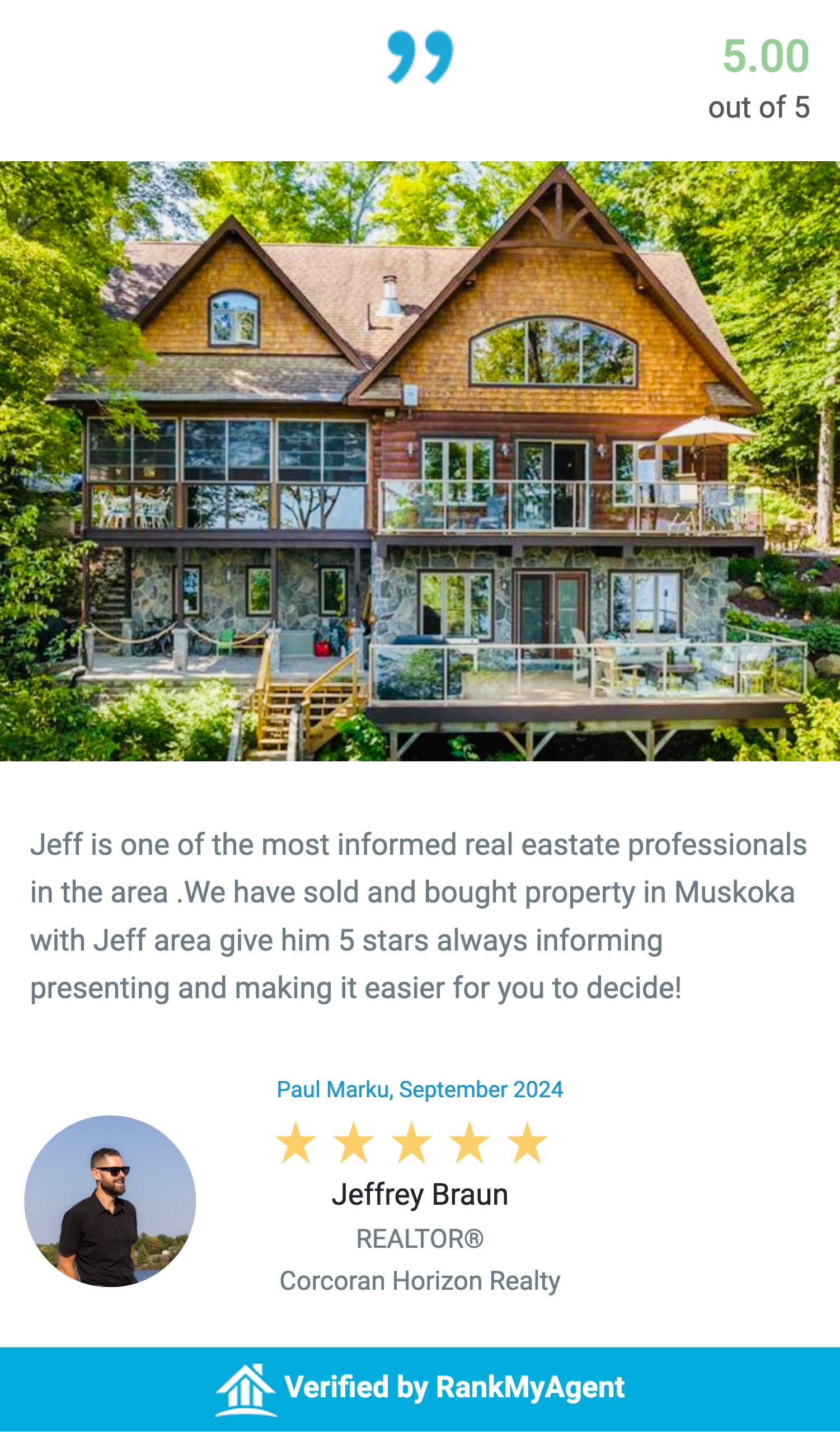 Real Estate Agent Muskoka!