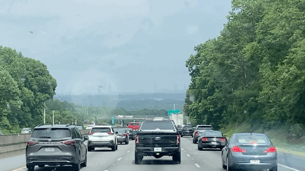 Approaching Atlanta