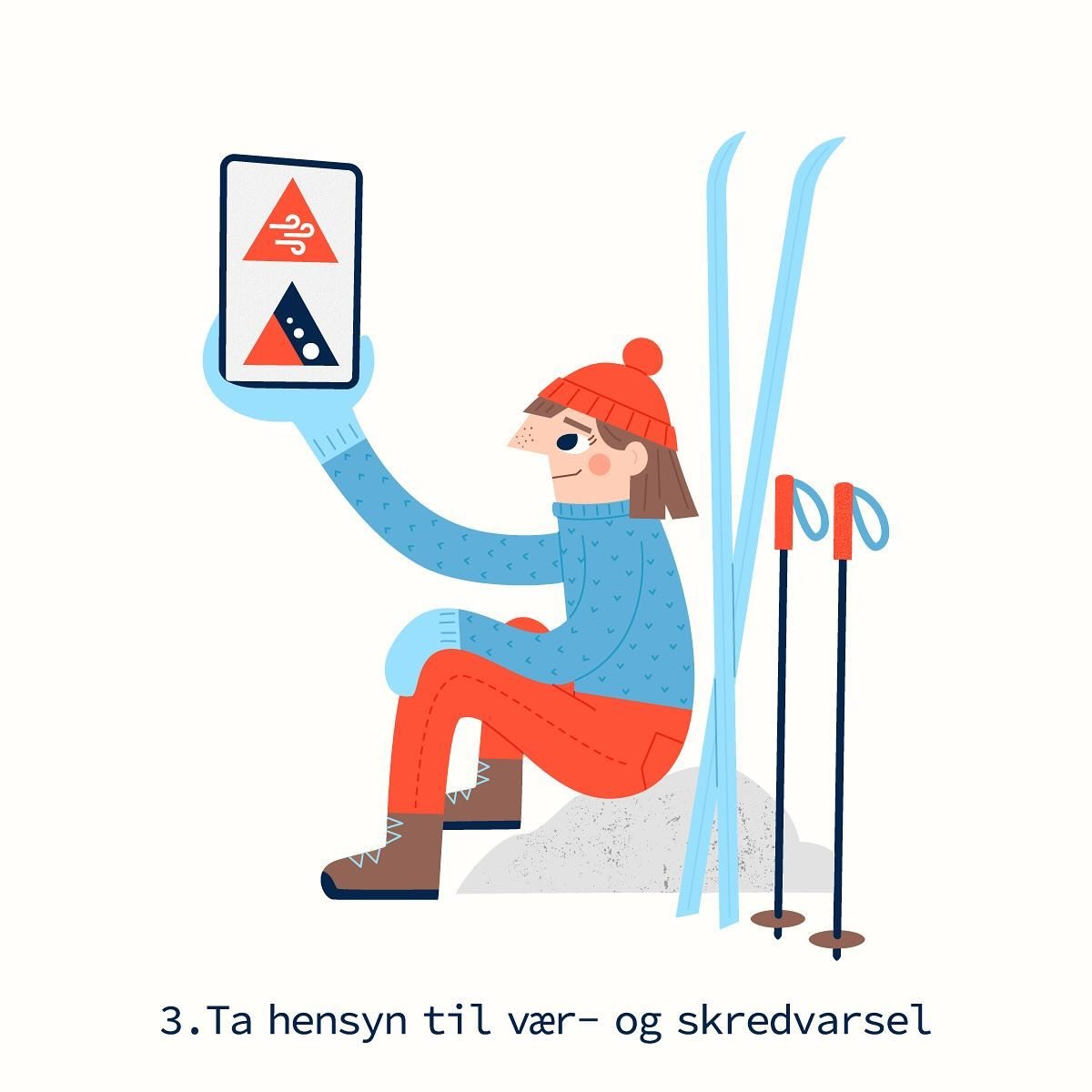 The Norwegian Mountain Code no.3: Pay attention to the weather and the avalanche warnings👍

#mountainsafety #mountaineering #fjellvettregler #friluftsliv #outdoors #outdoorlife #plakatdesign #posterdesign #hytteinteri&oslash;r #hyttetur #skredvarsel