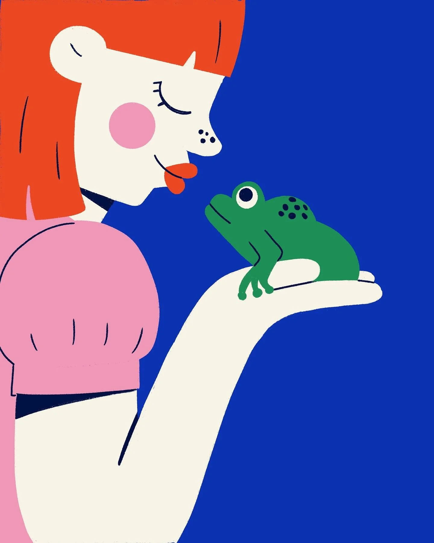 @peachtober day 18: Toad 💚
.
.
.
.
.
.
#peachtober25toad #peachtober #toad #frosk #animalillustration #editorialillustration #freelanceillustrator #independentartists #cuteart #princess #prinsesse #snowwhite #digitalillustration #helenmunch #gjovik 