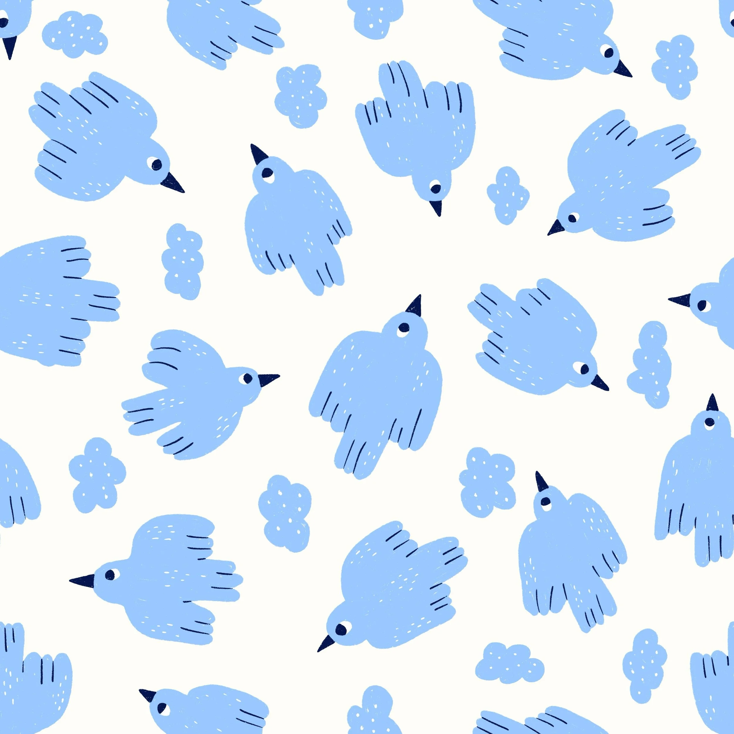 I believe this pattern will look good on bed linen, swipe to see example ➡️😊

#surfacepattern #seamlesspattern #dovesofinstagram #artlicensing #surfacepatterndesigner
