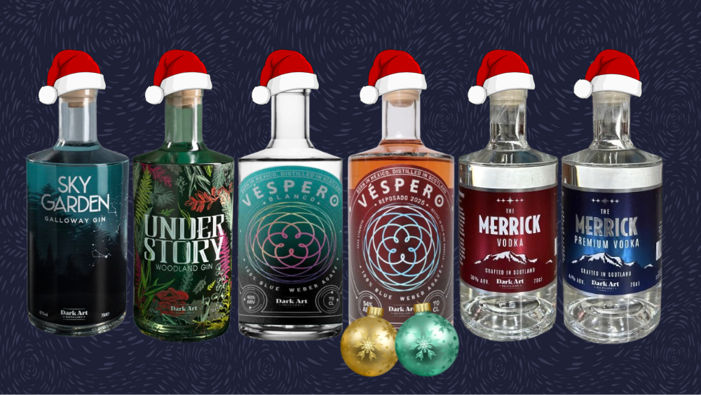 Dark Art Distillery Sky Garden Galloway Gin, Vespero Blanco, Vespero Reposado, The Merrick Vodka Red Label, The Merrick Premium Vodka Blue Label available to buy online today!