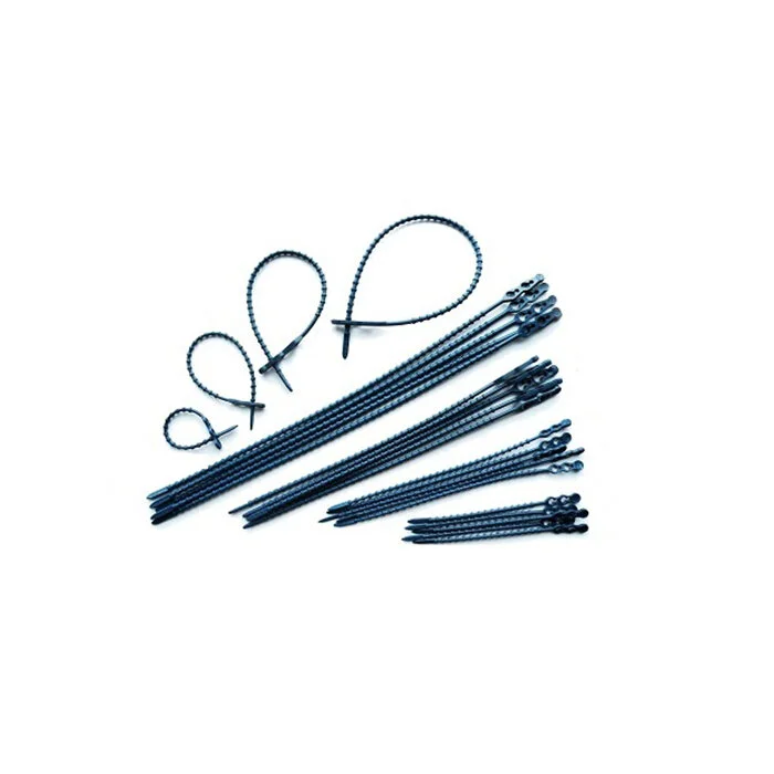 BGS technic Assortimento fascette per cavi bianche varie dimensioni 250 pz