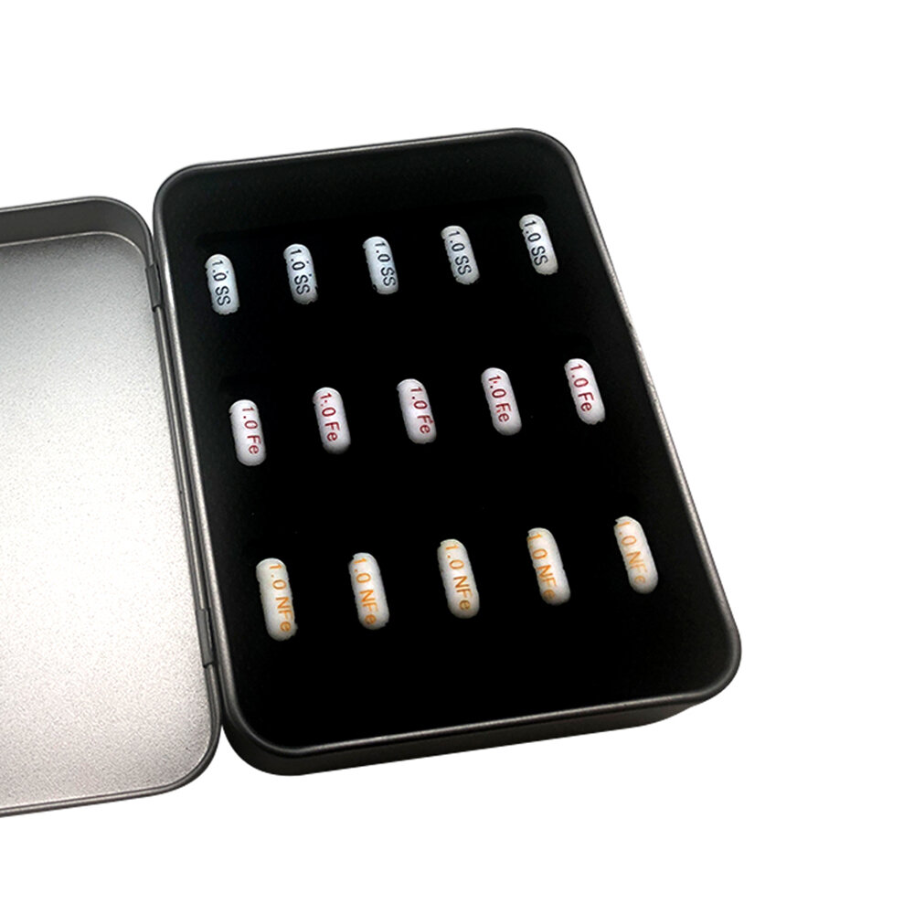 Scatole di stoccaggio con celle di prova a capsula in PTFE - Rilevabili al teflonMetallo Visualizza il prodotto